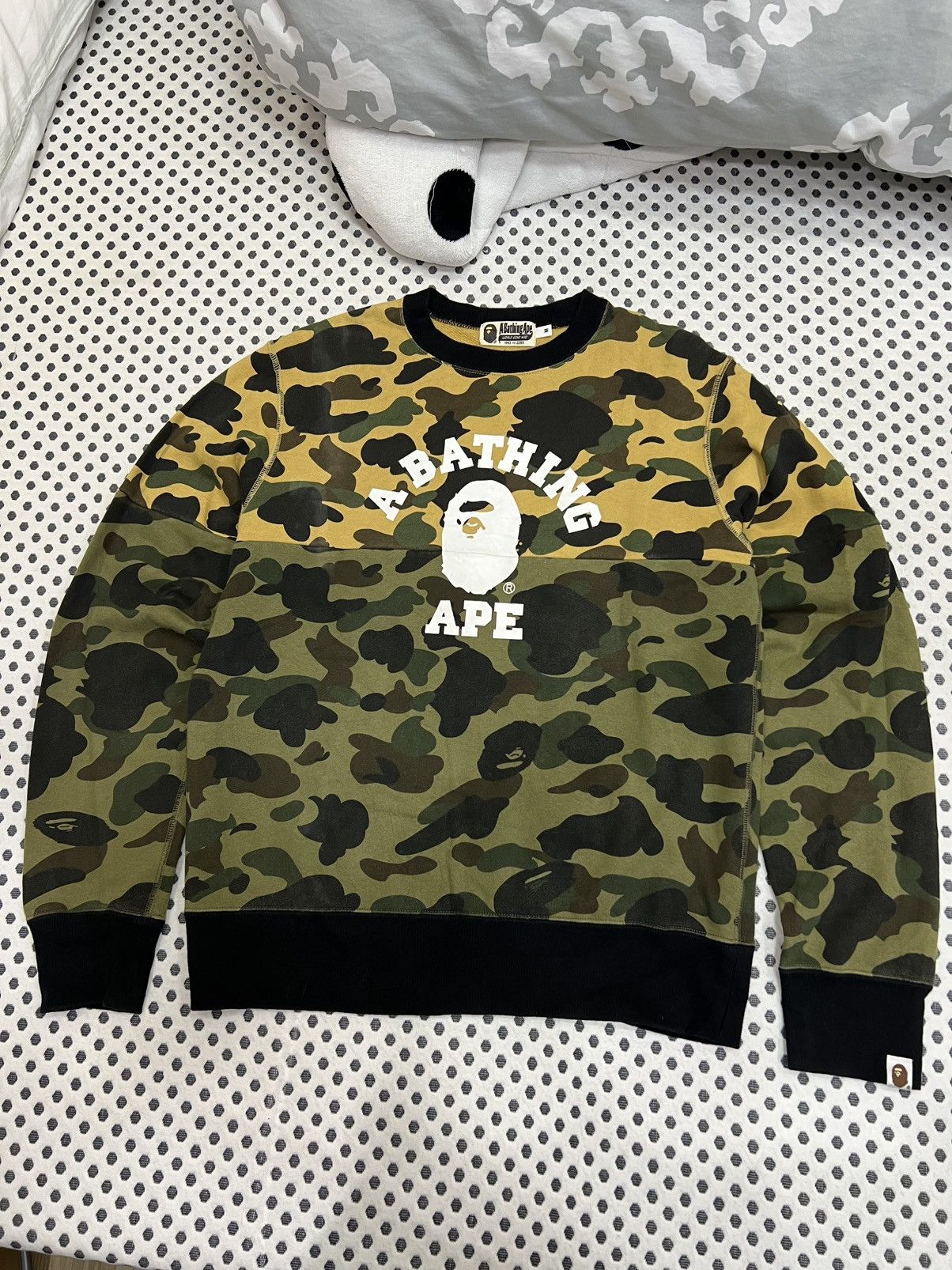 Bape Bape Crewneck Double Camo Sweatshirt. Size US M / EU 48-50 / 2 - 1 Thumbnail