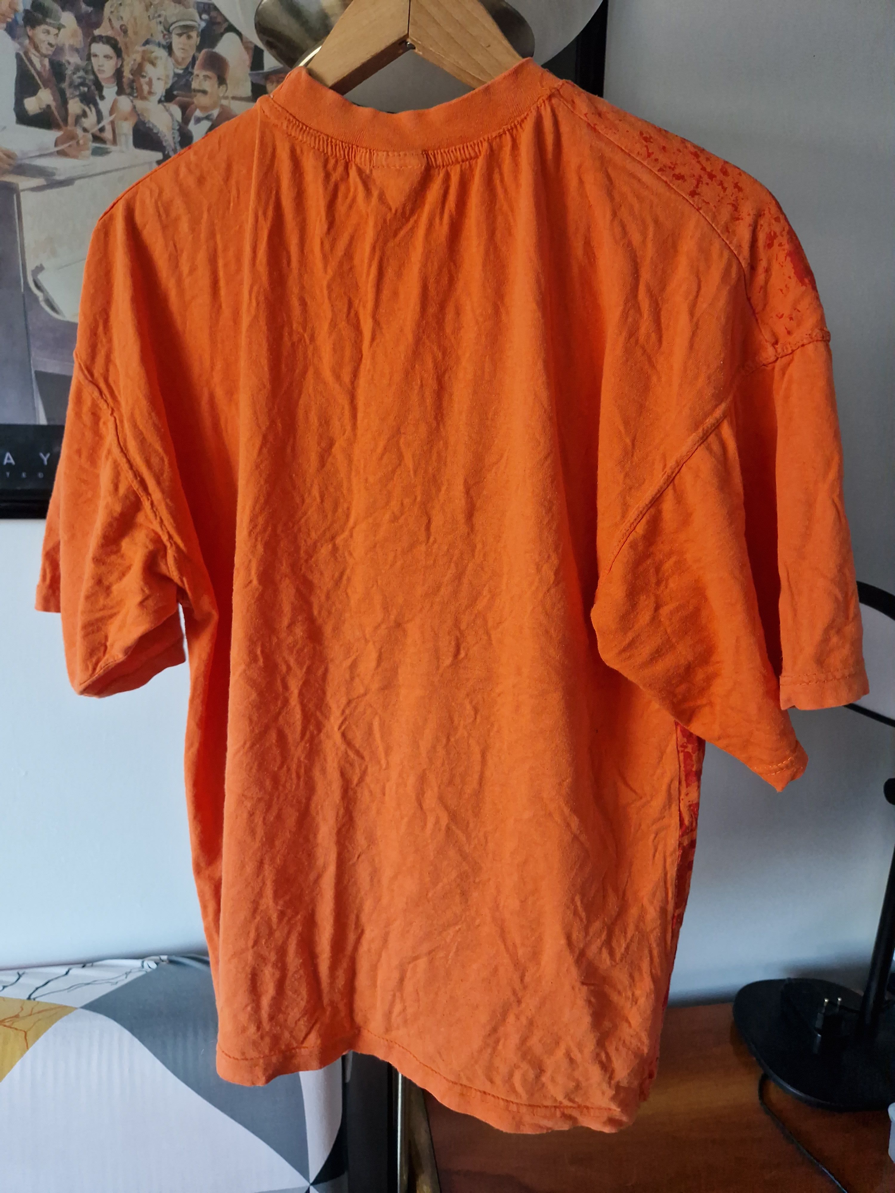 Vintage vintage orange shirt INDUSTRIAL washes billy dean 90s Size US XL / EU 56 / 4 - 5 Thumbnail