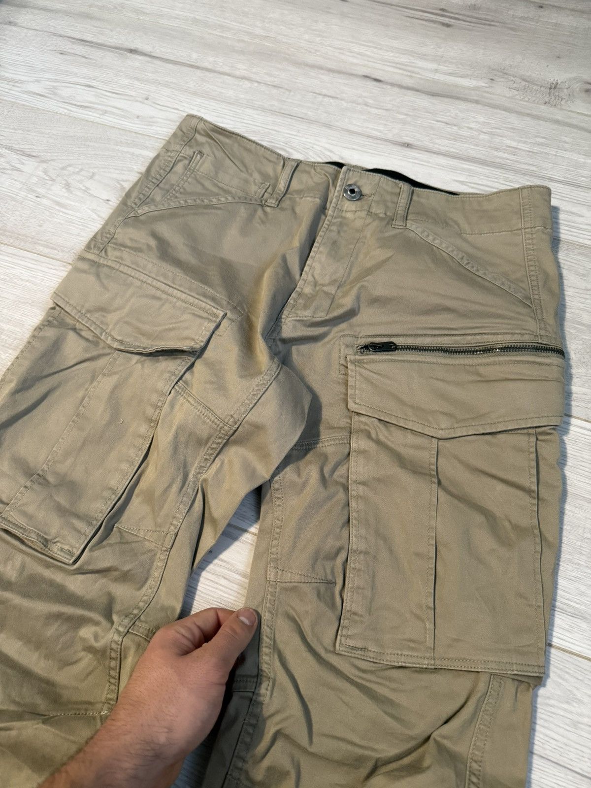 G-Star Vintage G Star Raw cargo double knee pants Size US 32 / EU 48 - 4 Thumbnail