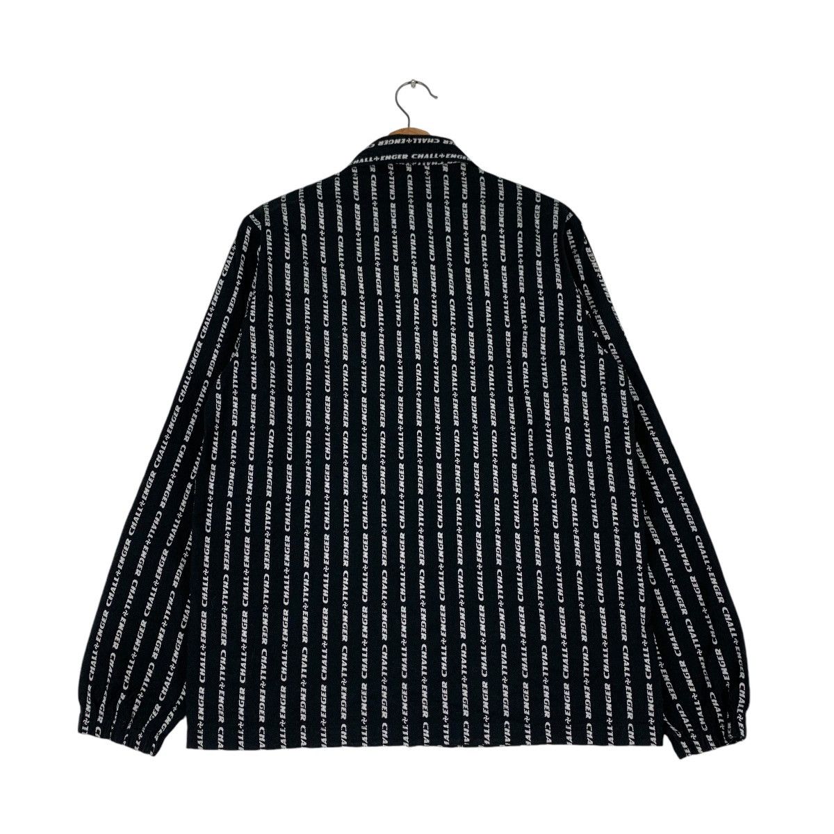 CHALLENGER CHALLENGER All Over Striped Logo Casual Jacket #1289-C58 Size US M / EU 48-50 / 2 - 7 Thumbnail