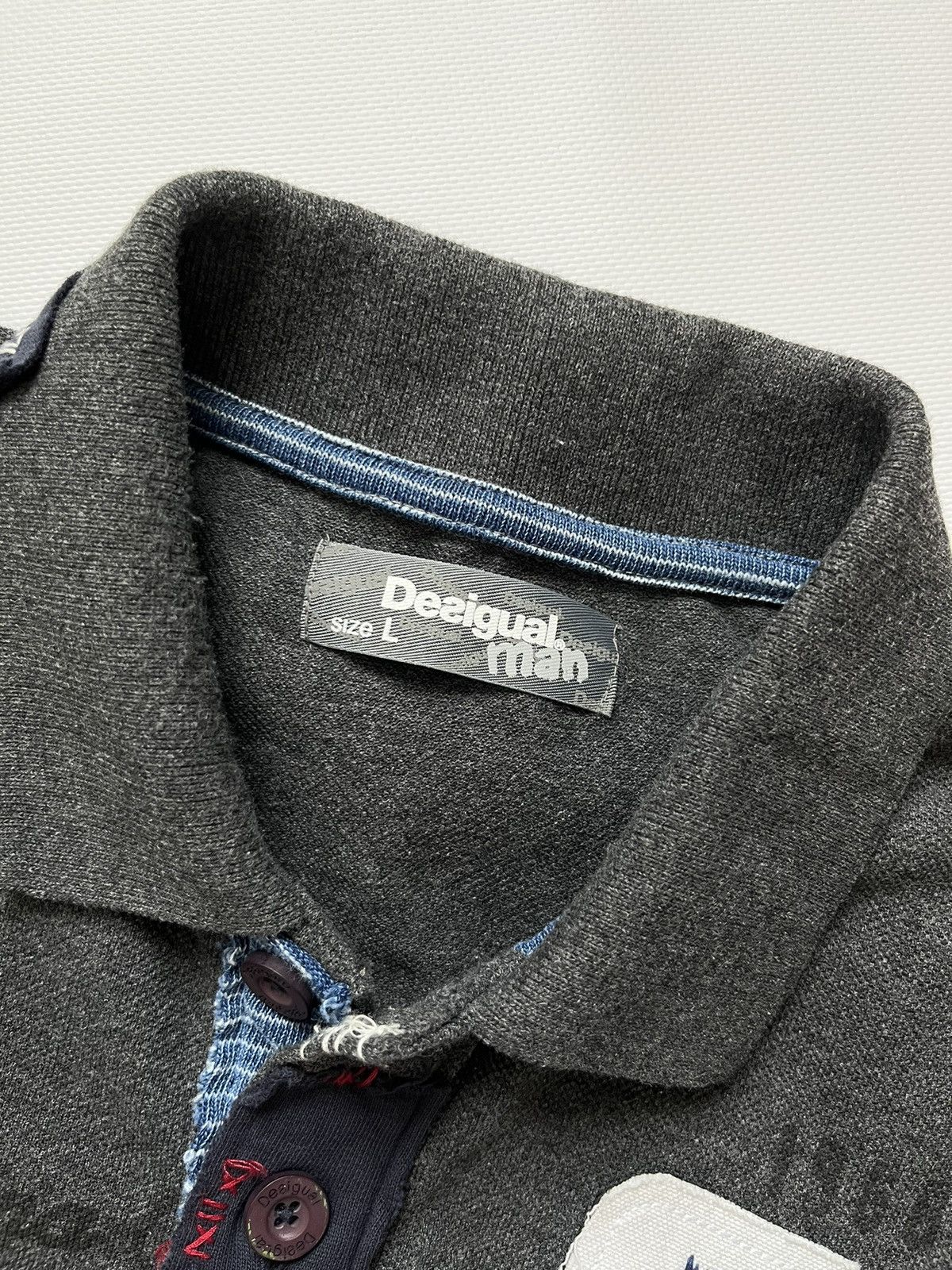 Desigual Desigual Putch Work Y2K Polo Size US L / EU 52-54 / 3 - 7 Thumbnail