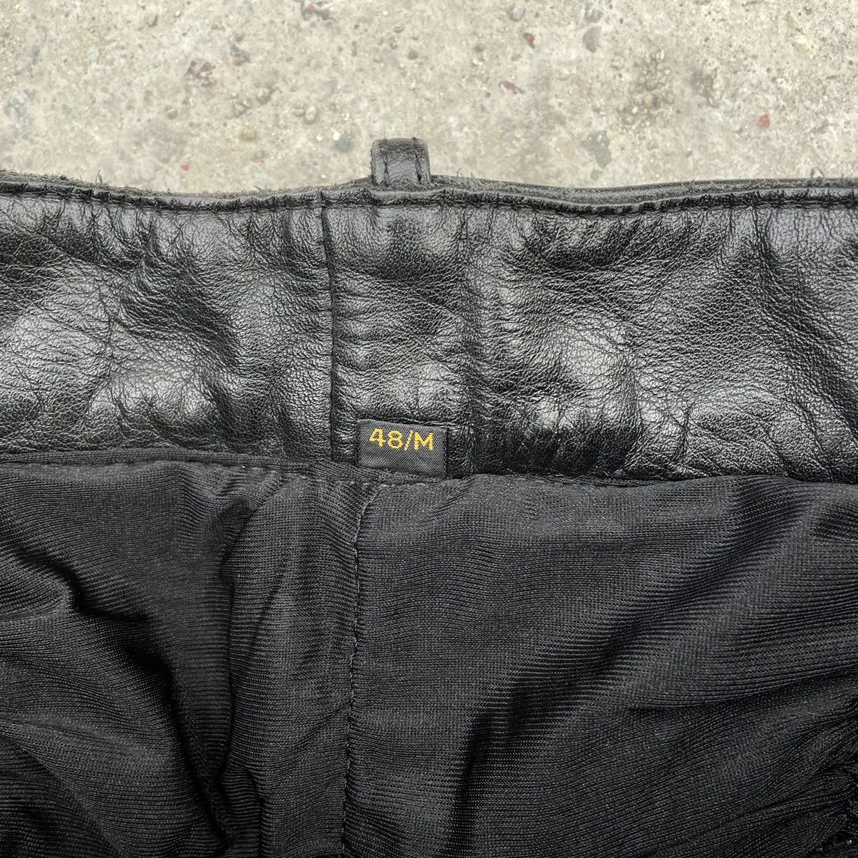 Other Vintage Moto Leather Pants Size 48 90s USA Japanese Size US 31 - 8 Thumbnail