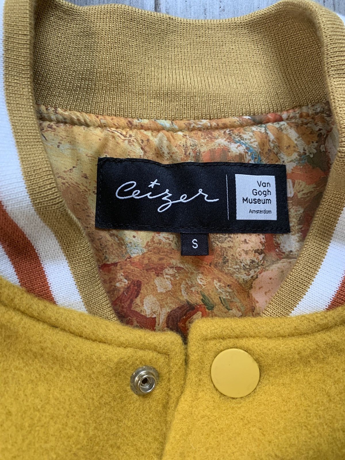 Noah × Palace × Stussy Varsity Jacket - Ceizer x Van Gogh Museum Size US S / EU 44-46 / 1 - 3 Thumbnail