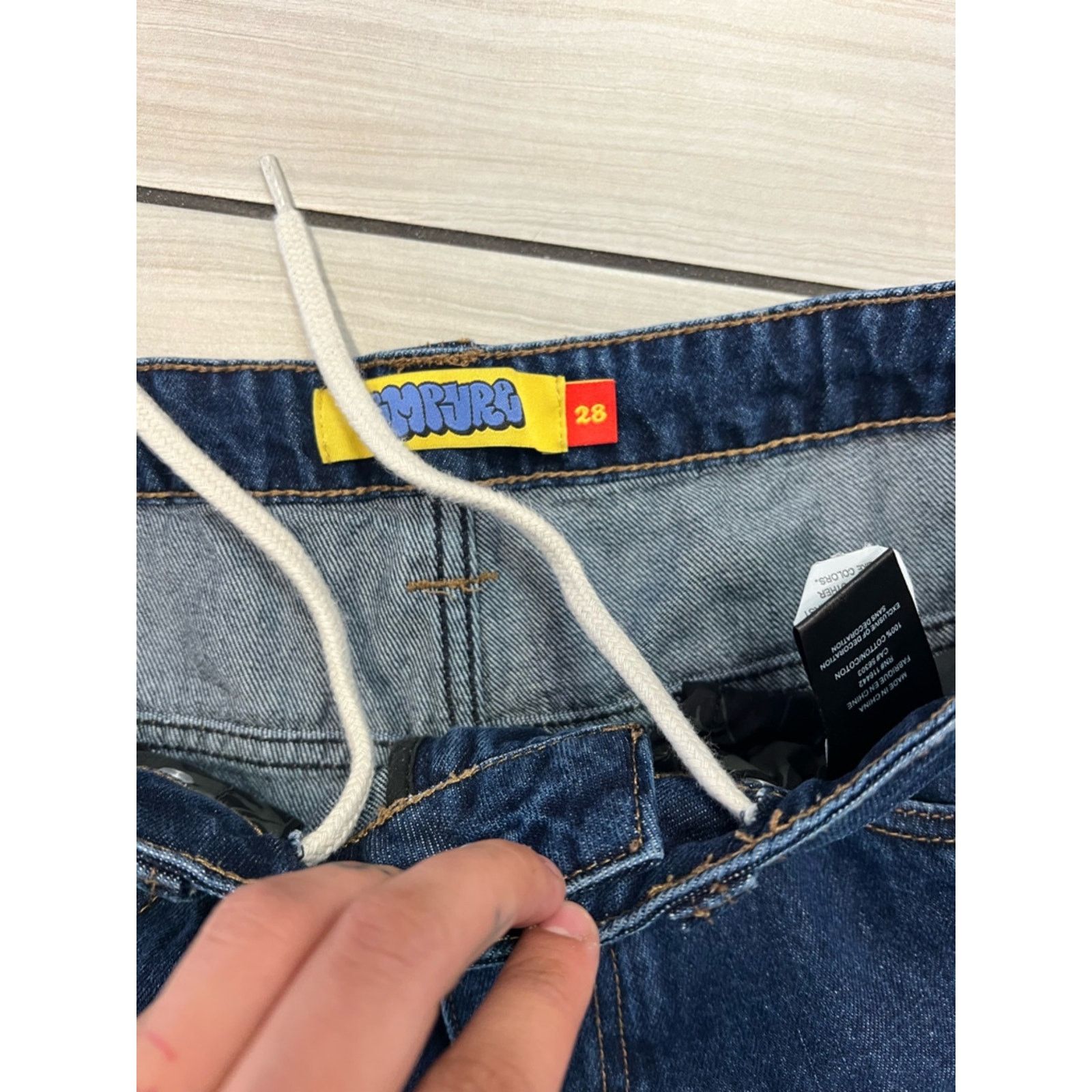 Empyre Empyre Baggy Skate Embroidered Jeans Size US 30 / EU 46 - 6 Thumbnail