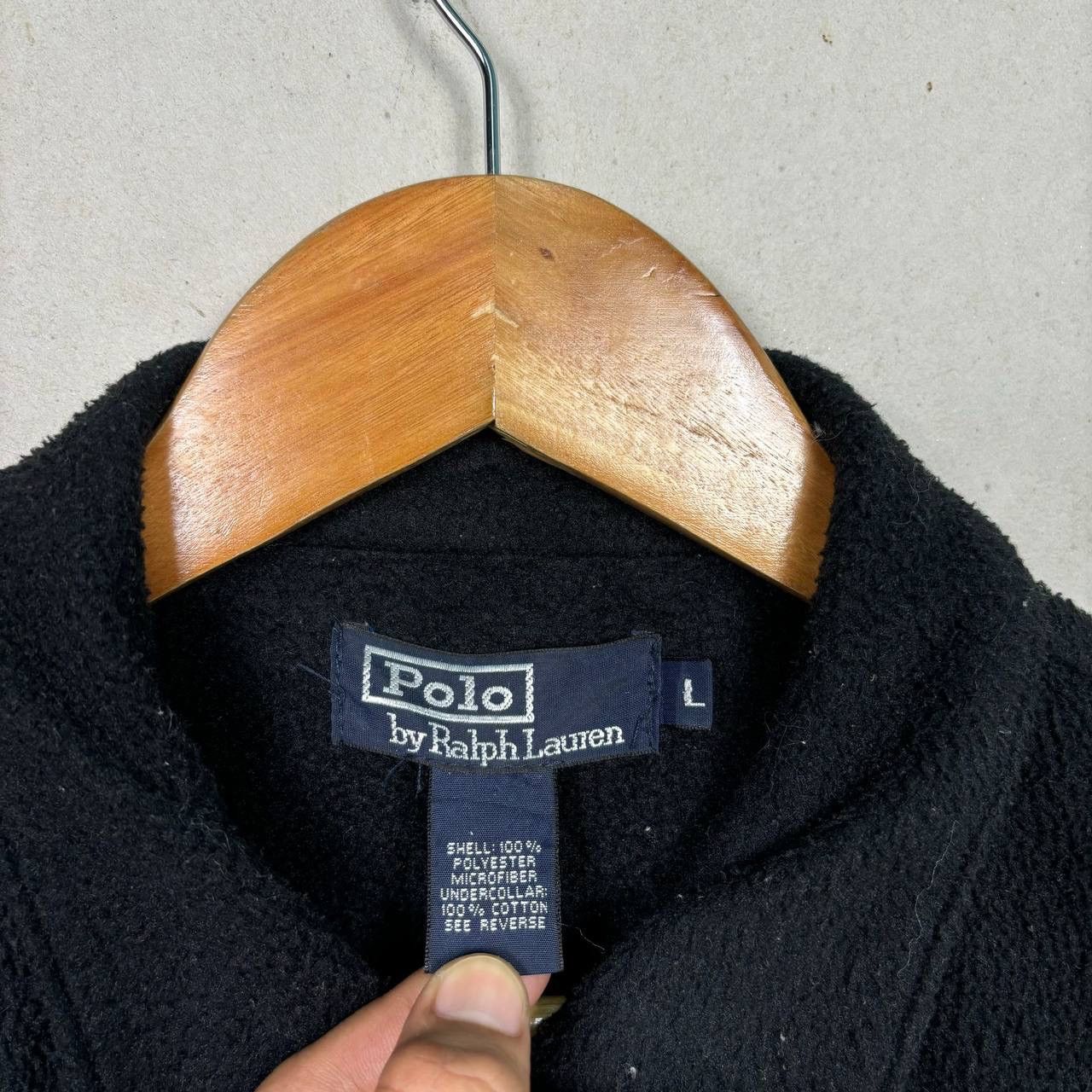 Polo Ralph Lauren Vintage Polo Ralph Lauren Fleece Bomber Jacket Size US L / EU 52-54 / 3 - 6 Thumbnail