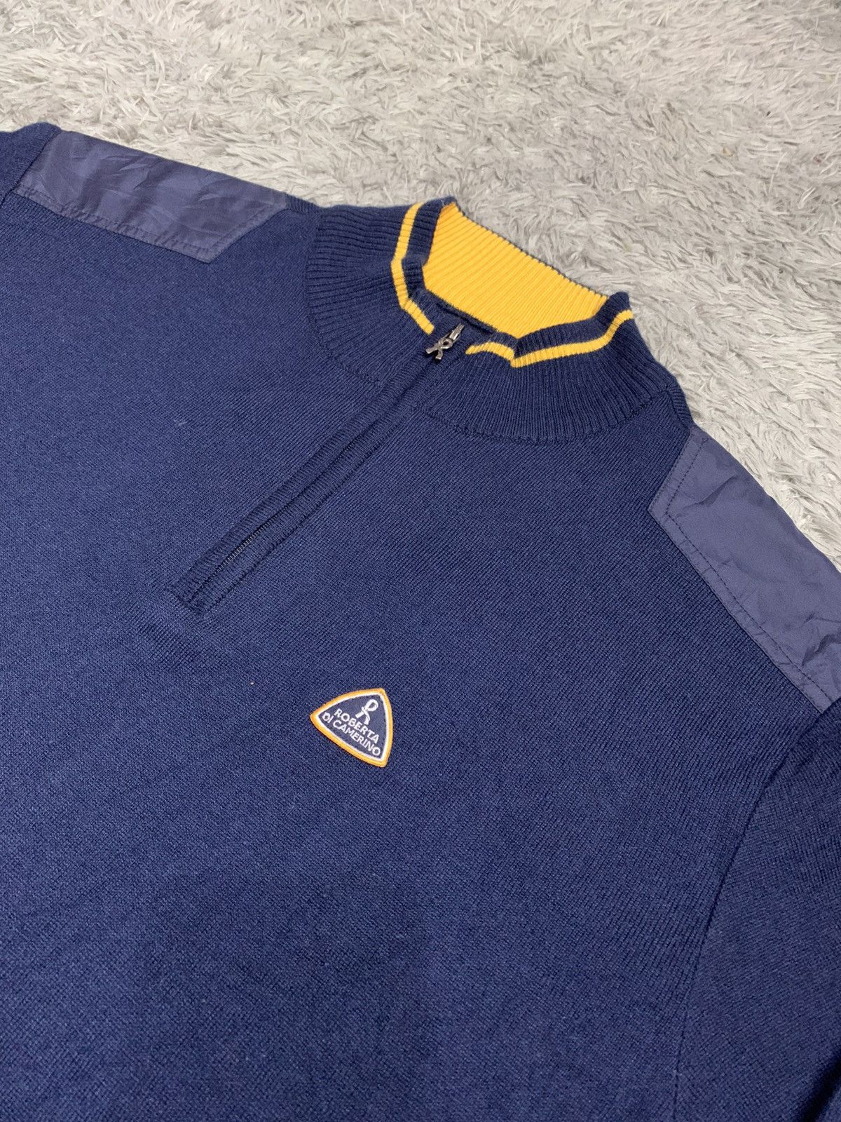 Roberta di Camerino Italian Designer roberta di camerino Half Zip Knit Size US L / EU 52-54 / 3 - 3 Thumbnail