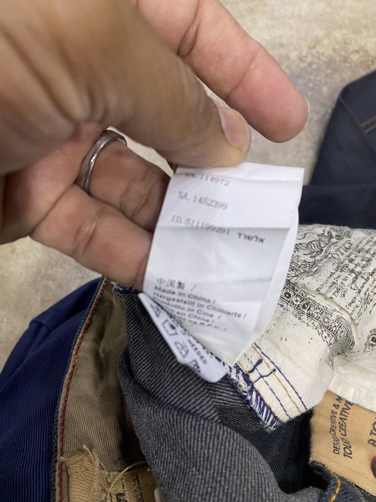 If Six Was Nine × Japanese Brand Tough Jeansmith jeans Size US 32 / EU 48 - 14 Thumbnail