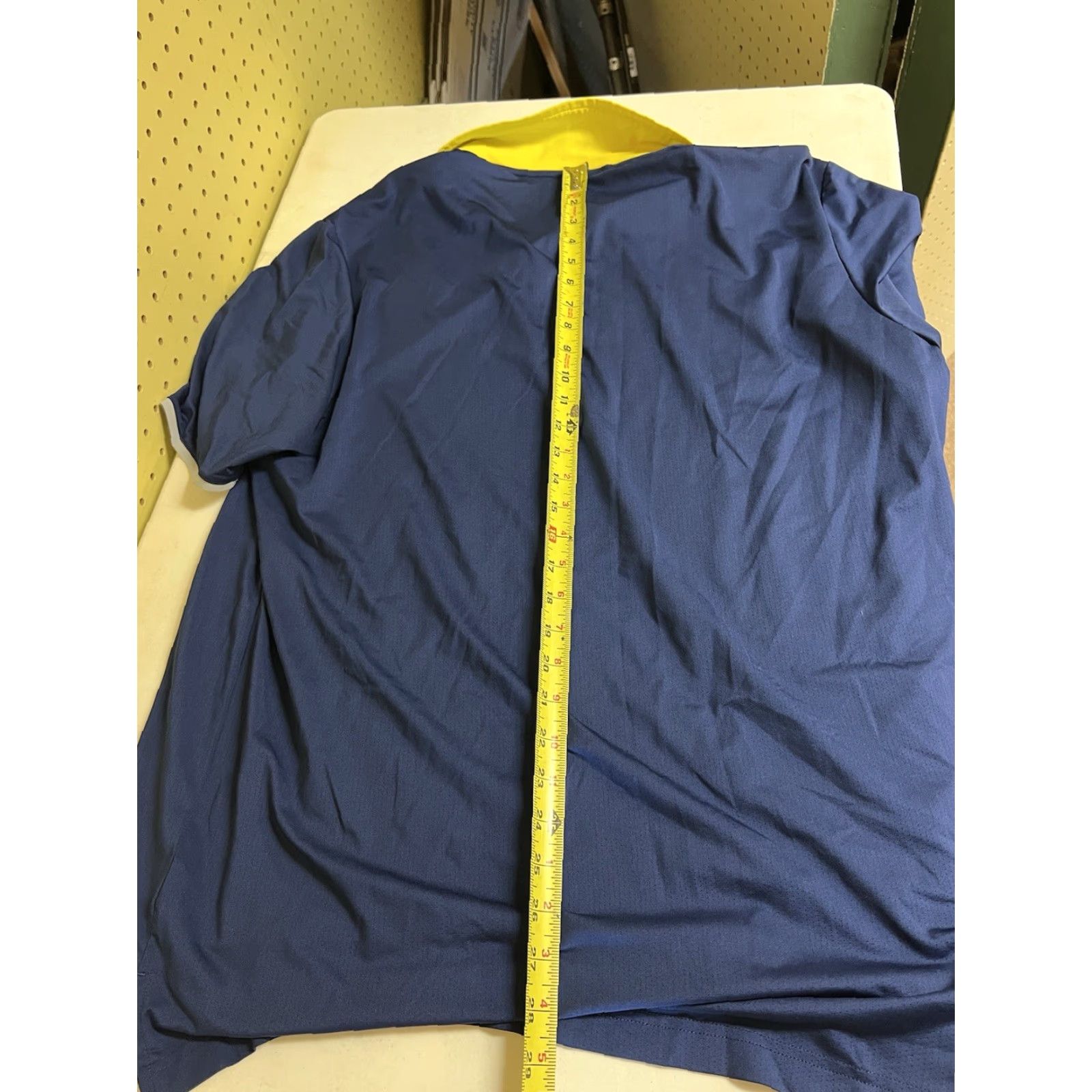 Adidas adidas Mens XL Polo Shirt Blue Pebble Beach Golf Academy Polo Shirt Size US XL / EU 56 / 4 - 8 Thumbnail