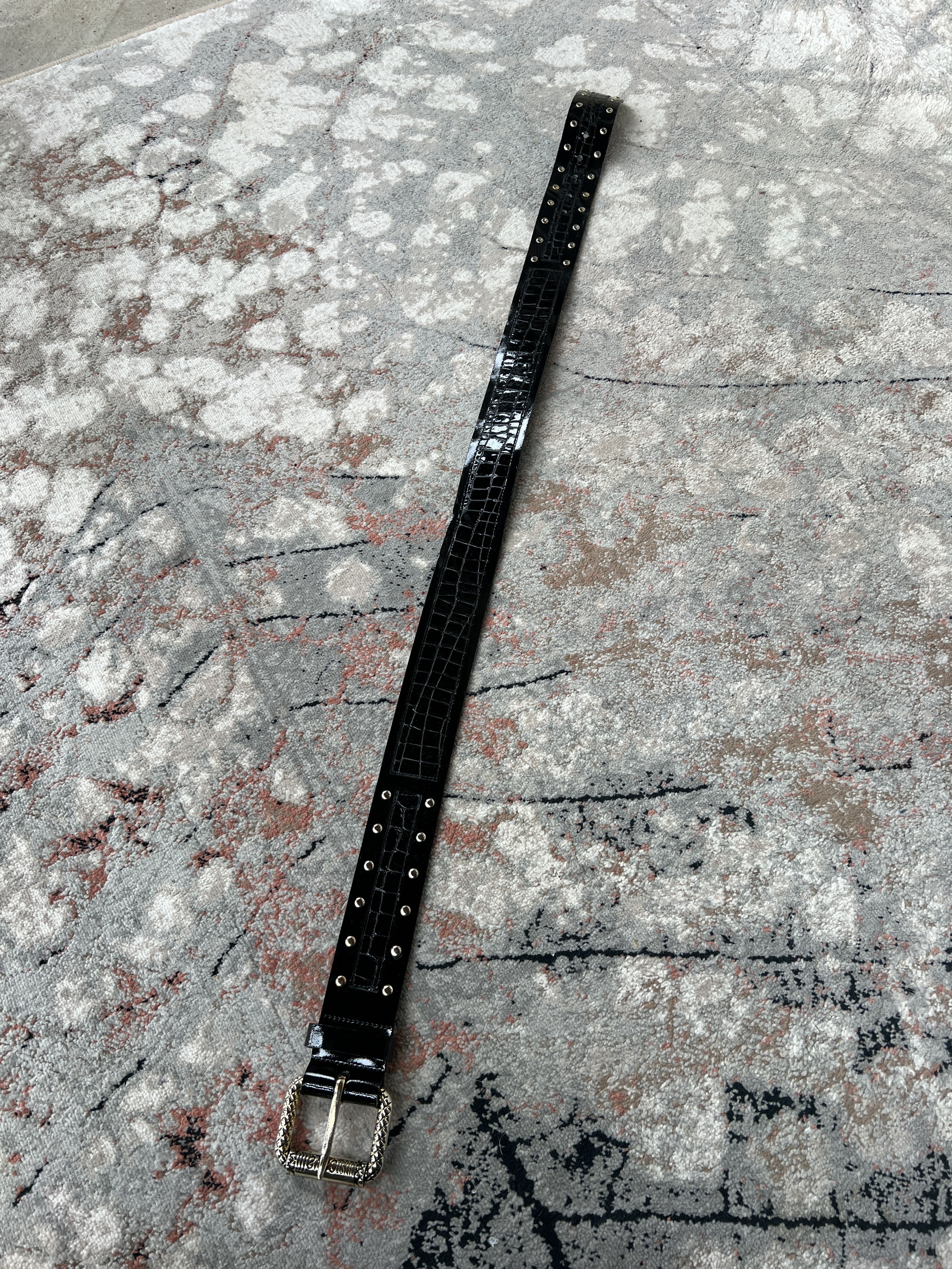 Just Cavalli Just Cavalli Leather Belt Size ONE SIZE - 8 Thumbnail