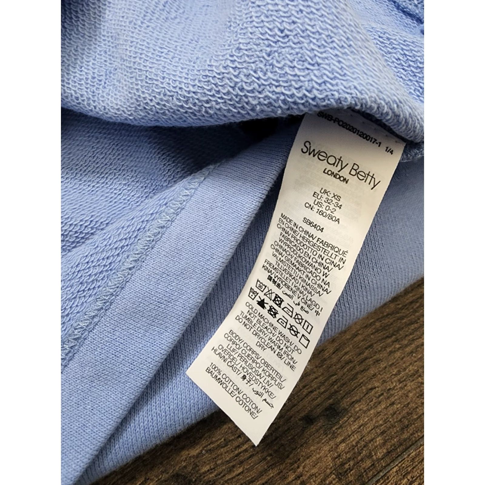 Sweaty Betty Sweaty Betty T-Shirt Dress Blue Essentials with Pockets XS Womens Size XS / US 0-2 / IT 36-38 - 4 Thumbnail