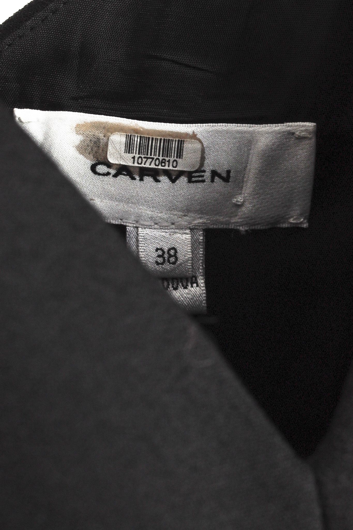 Carven Carven Lys Noir Wool Cut-Out Midi Dress Size S / US 4 / IT 40 - 4 Thumbnail