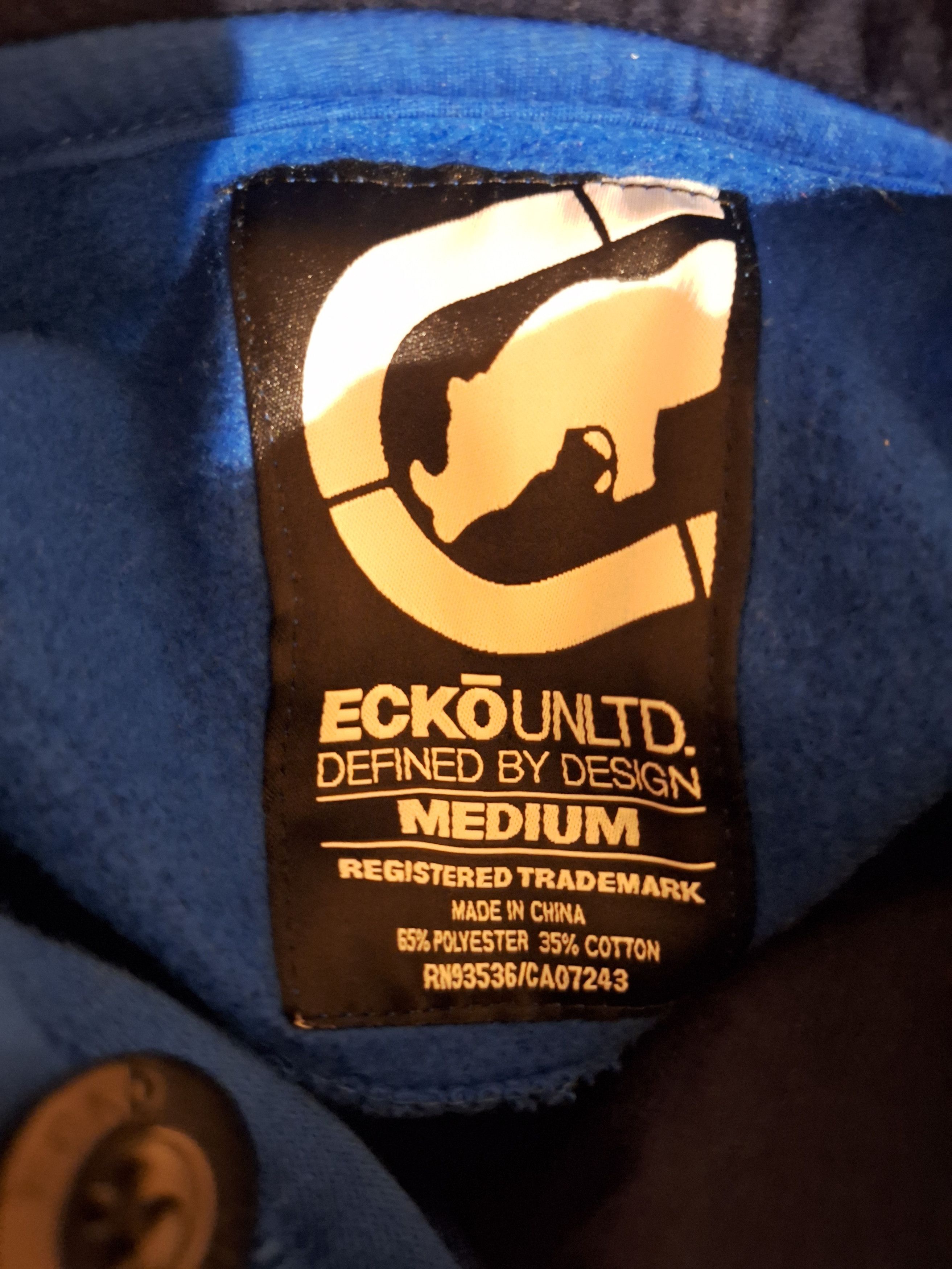 Ecko Unltd. Blue Eckō Unltd hoodie, logo. Size US M / EU 48-50 / 2 - 5 Thumbnail