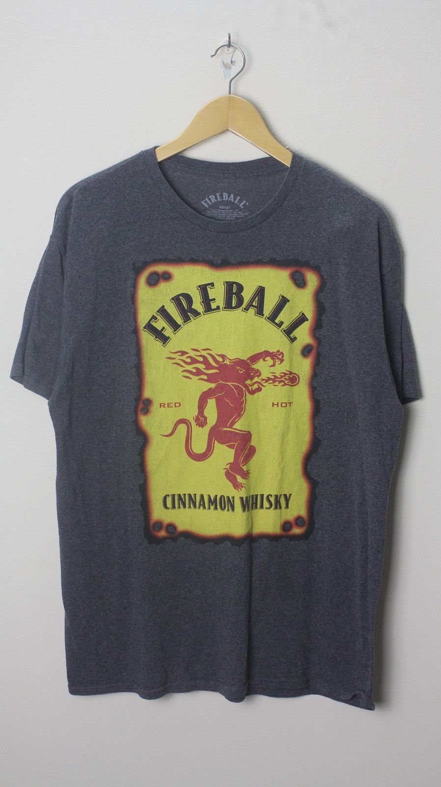 Other Fireball Cinnamon Whisky logo short sleeve t shirt Size US L / EU 52-54 / 3 - 1 Thumbnail