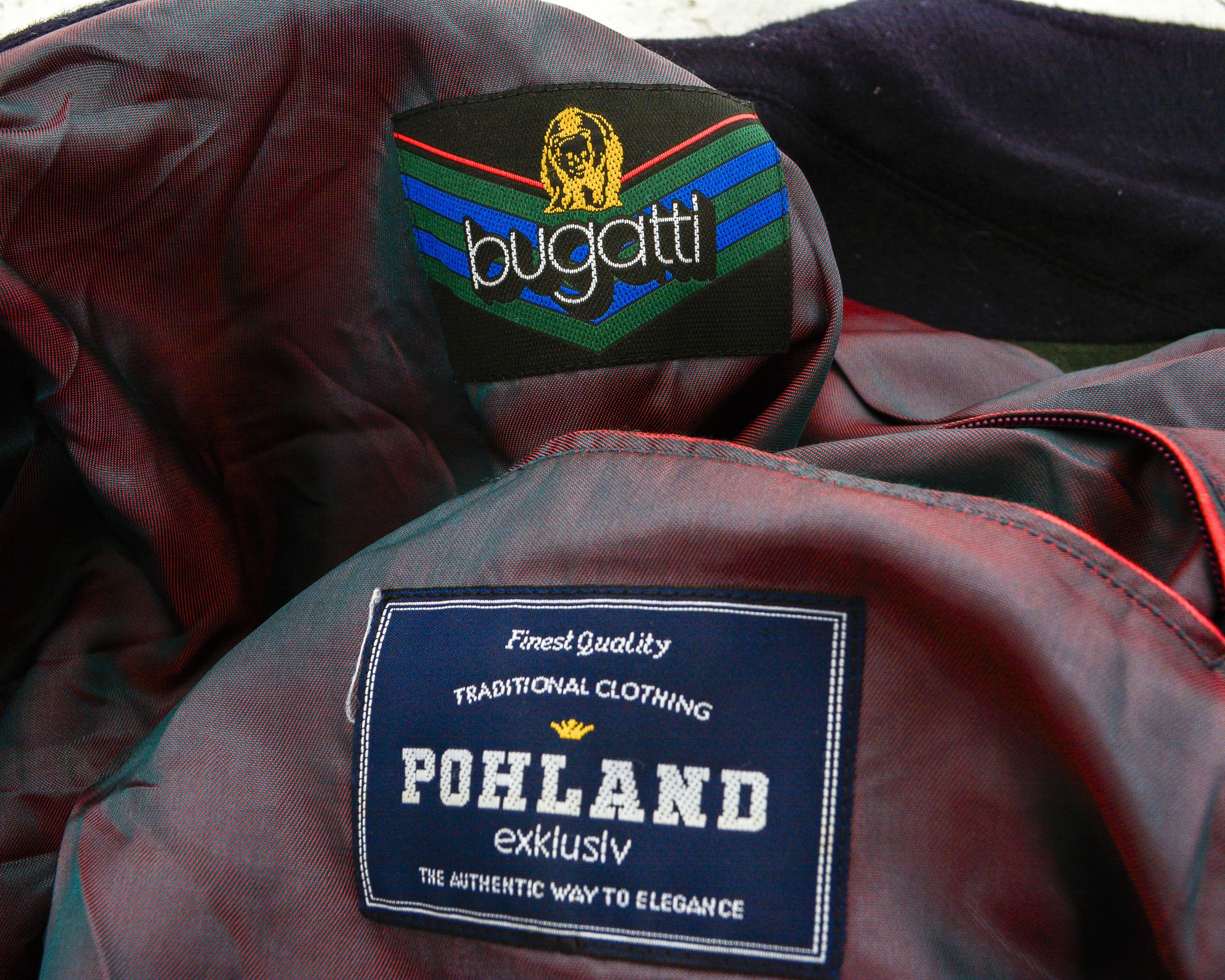 Bugatti Pischl Loden Tyroler 90s Men XL Wool Coat Jacket Pea tracht Size US XL / EU 56 / 4 - 6 Thumbnail