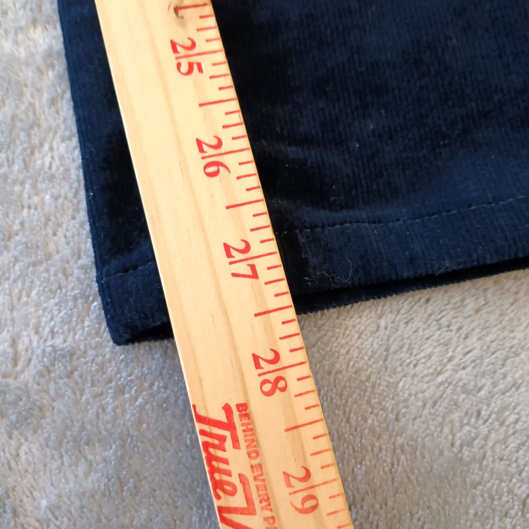Talbots Talbots Pants Womens Petite Blue Straight Corduroy Chino Size 6P Size 28" / US 6 / IT 42 - 5 Thumbnail