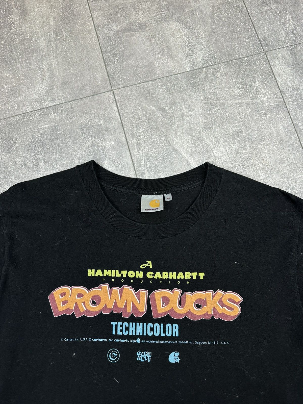 Other Carhartt Brown Ducks tee Overprint Logo Size US XL / EU 56 / 4 - 8 Thumbnail