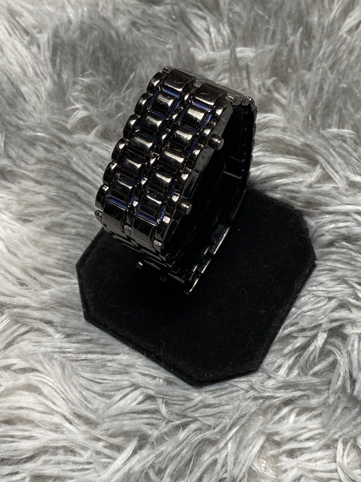 Jewelry Futuristic Black LED Watch - Japanese Brand Size ONE SIZE - 1 Thumbnail