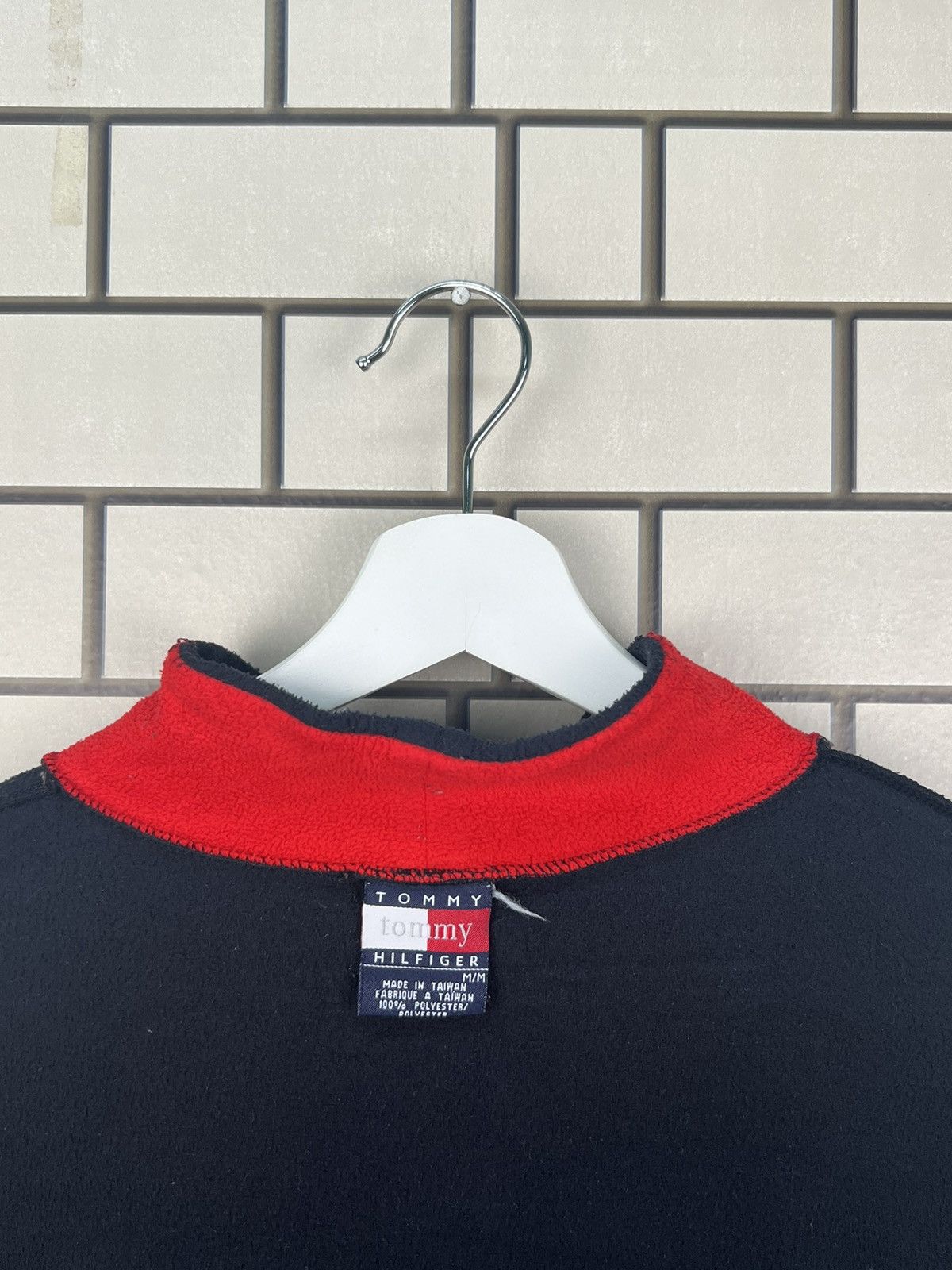 Tommy Hilfiger Tommy Hilfinger Athletic Spellout Logo Fleece Jacket Size US M / EU 48-50 / 2 - 11 Thumbnail