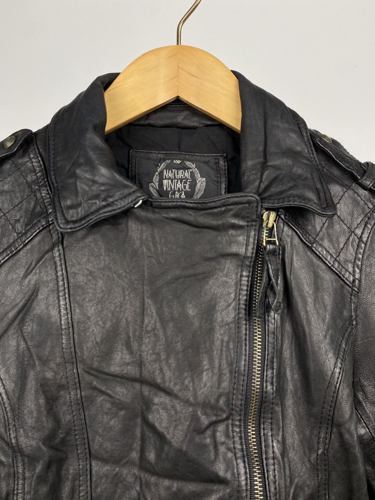 FUGA goat leather riders jacket 00s Y2K