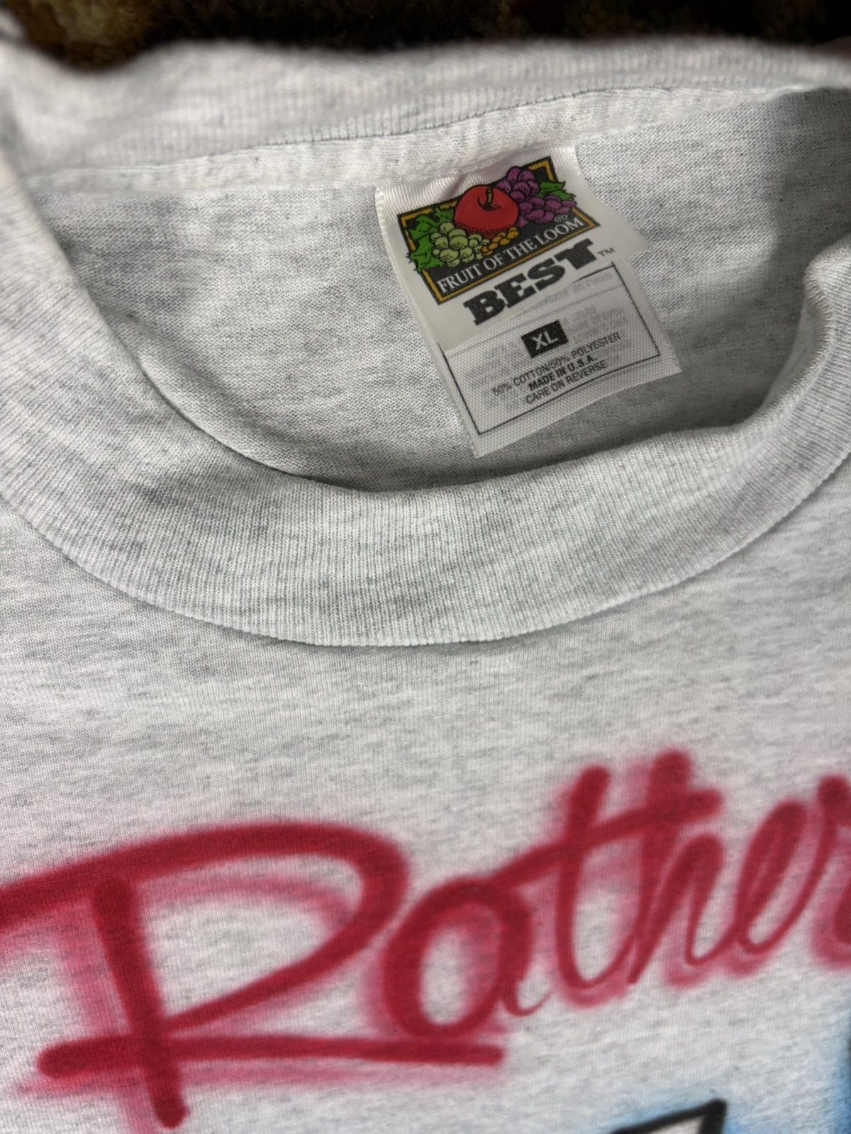 Vintage Vintage 90s Bowling T-shirt Size US XL / EU 56 / 4 - 4 Thumbnail