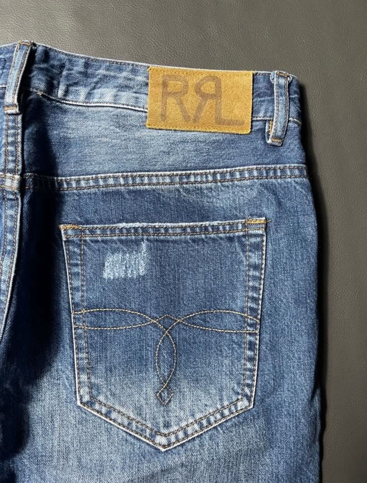 RRL Ralph Lauren RRL Patchwork Jeans Size US 34 / EU 50 - 4 Thumbnail