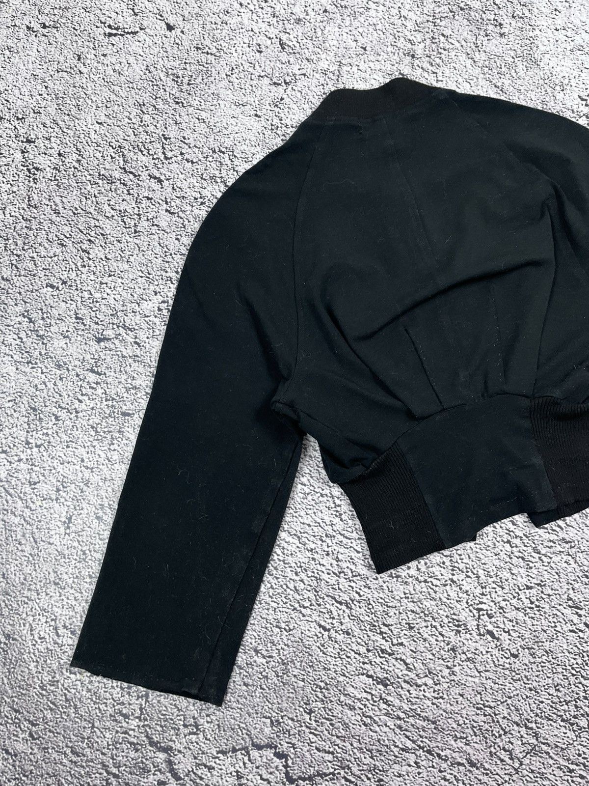 Japanese Brand Vintage AvantGarde Custom Patchwork zip up light bomber Size S / US 4 / IT 40 - 9 Thumbnail