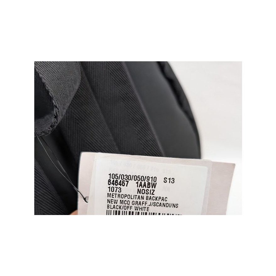 Alexander McQueen o1rshd1 Size: OS / New MCQ Graff Metropolitan Backpack Black Size ONE SIZE - 17 Thumbnail