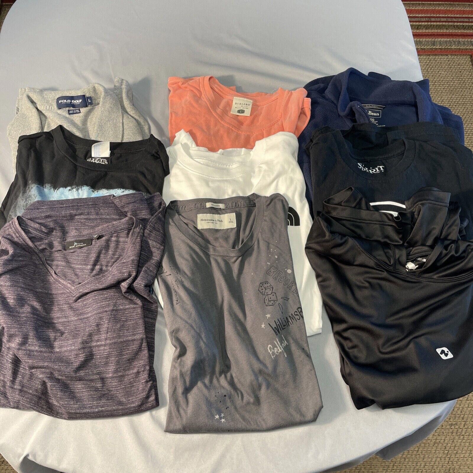 Designer Mens T Shirt Lot of 8 Misc Wholesale Size US L / EU 52-54 / 3 - 1 Thumbnail