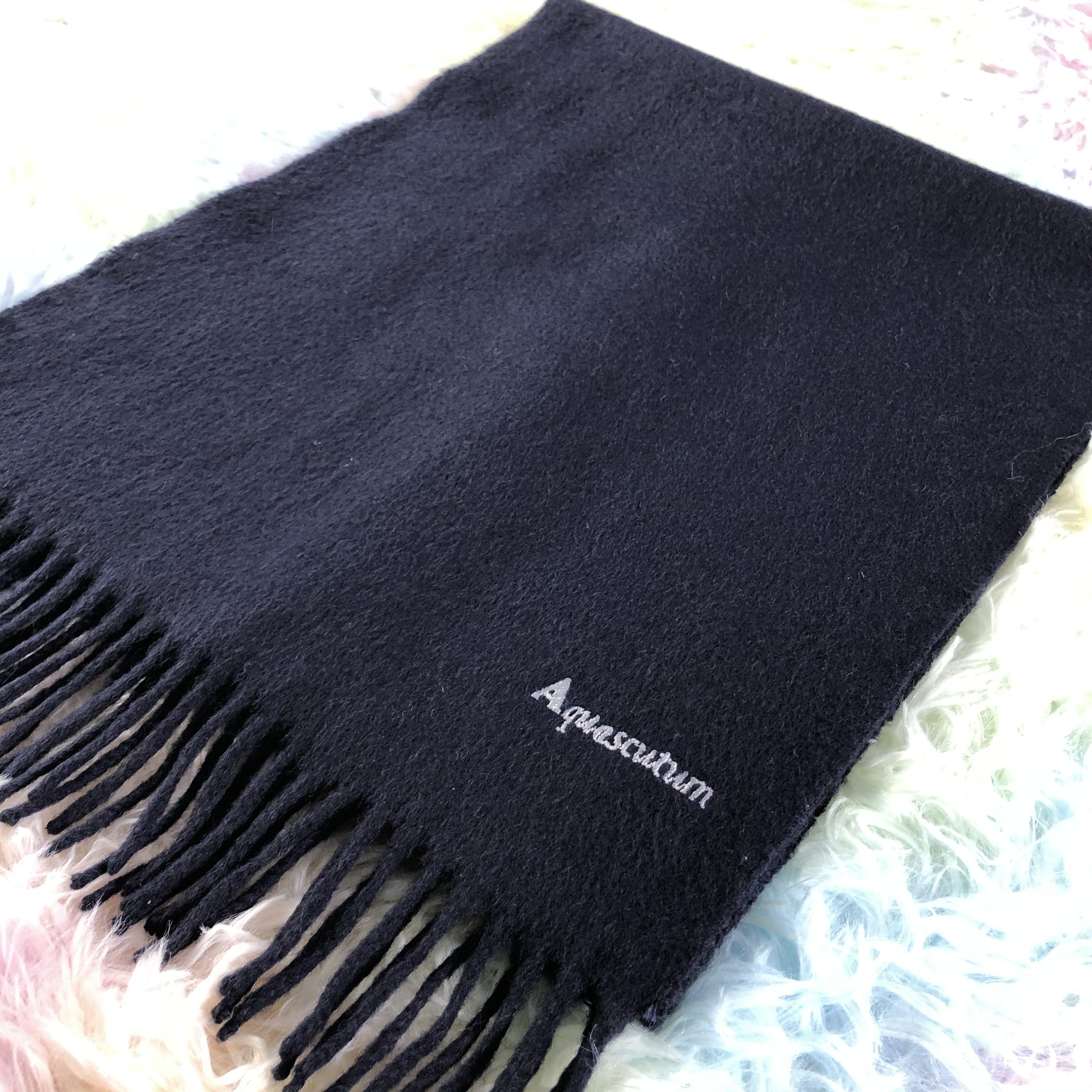 Aquascutum × Vintage Aquascutum Scarf / Muffler / Neckwear - KM153 Size ONE SIZE - 4 Thumbnail