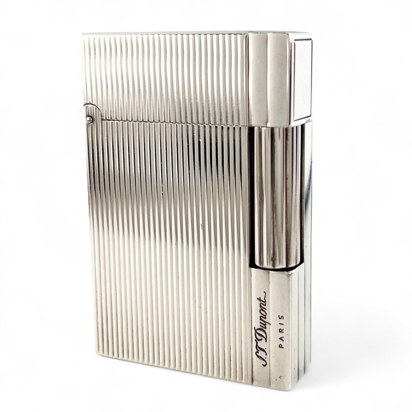 Other Other Dupont Gatsby Stripe Pattern Lighter Metal Lighter DUTY FREE for USA Size ONE SIZE - 1 Thumbnail