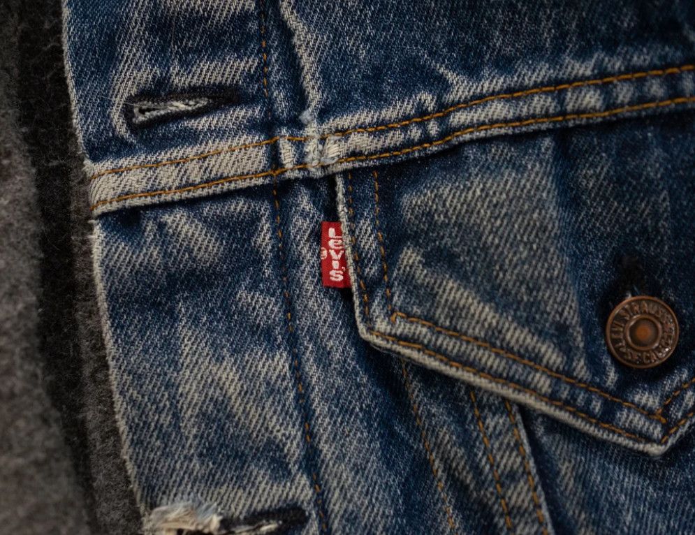 Levi's Men's Vintage 1980's Levi Blanket Lined Jacket Size US M / EU 48-50 / 2 - 3 Thumbnail