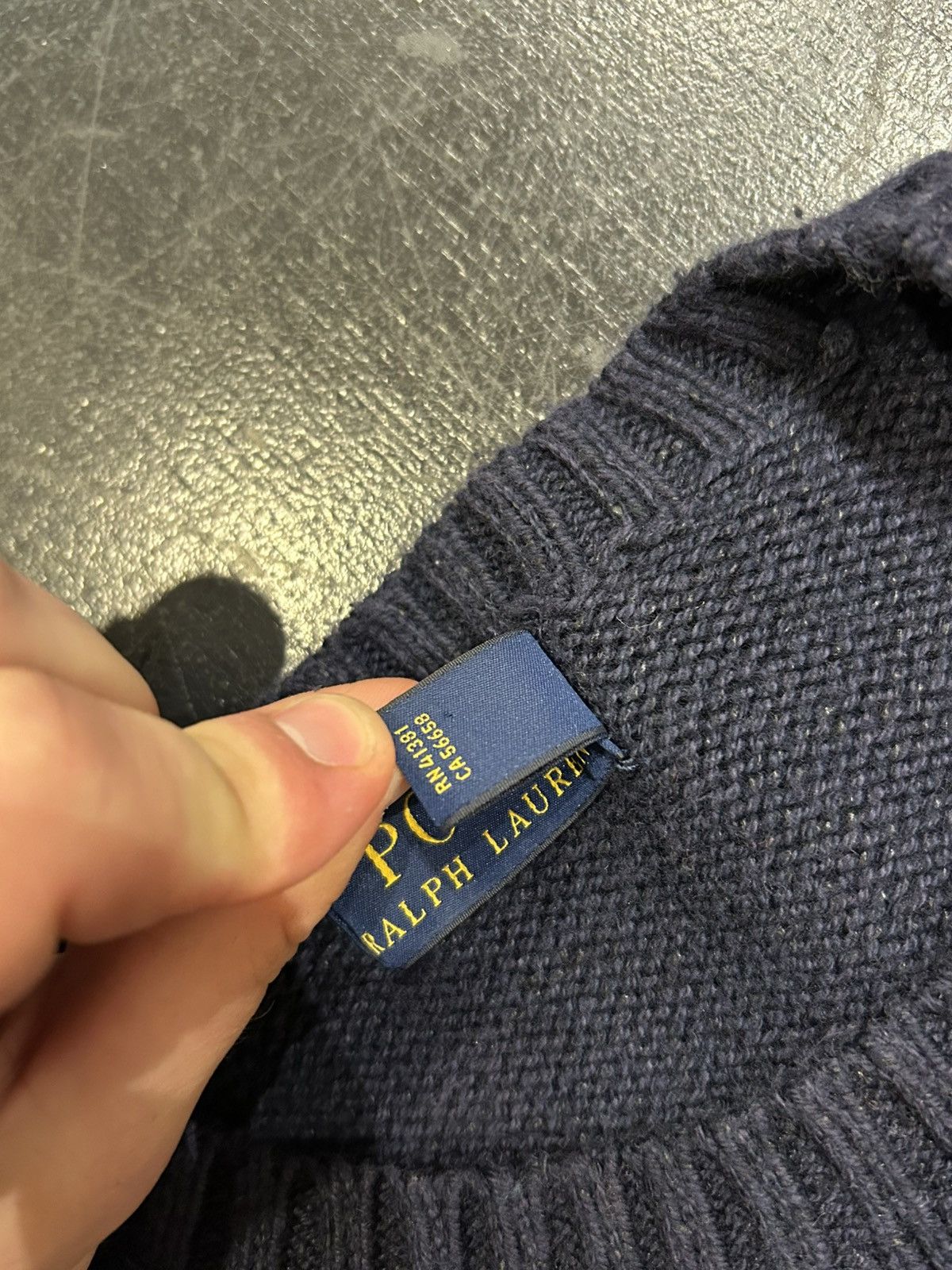 Polo Ralph Lauren Polo Ralph Lauren Bear Sweater Navy Size US S / EU 44-46 / 1 - 4 Thumbnail