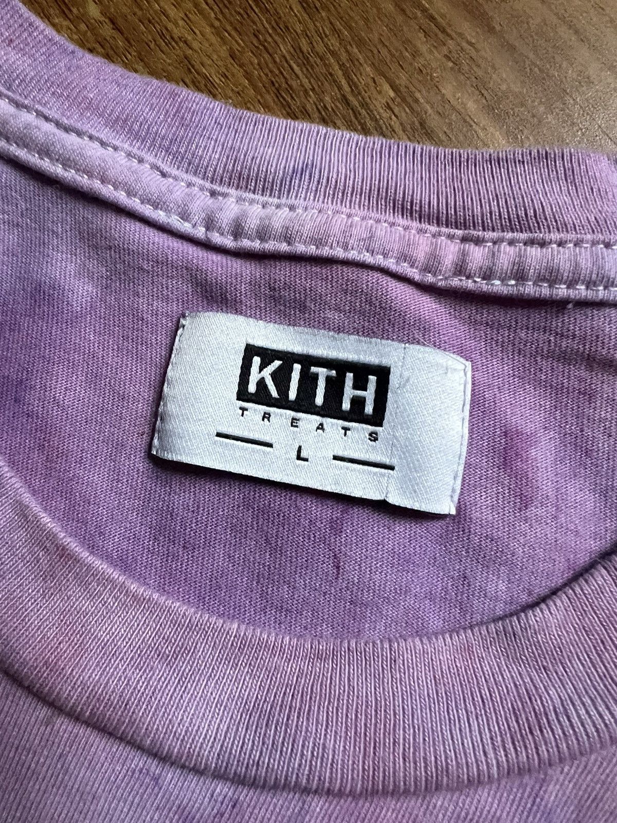 Kith KITH Treats purple tie dye ice dye Ronnie Fieg Size US L / EU 52-54 / 3 - 3 Thumbnail