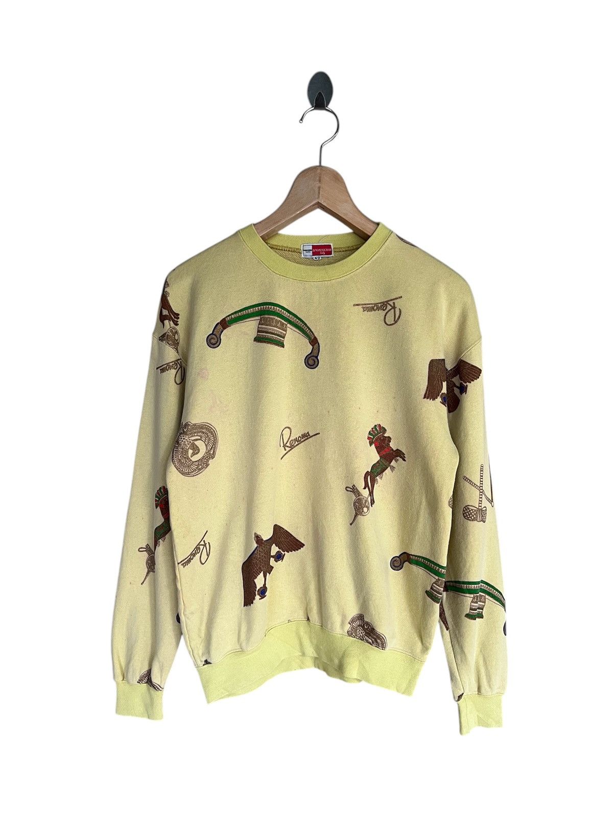 Renoma Vintage Renoma Paris Sports Club Sweatshirt Size US S / EU 44-46 / 1 - 1 Thumbnail