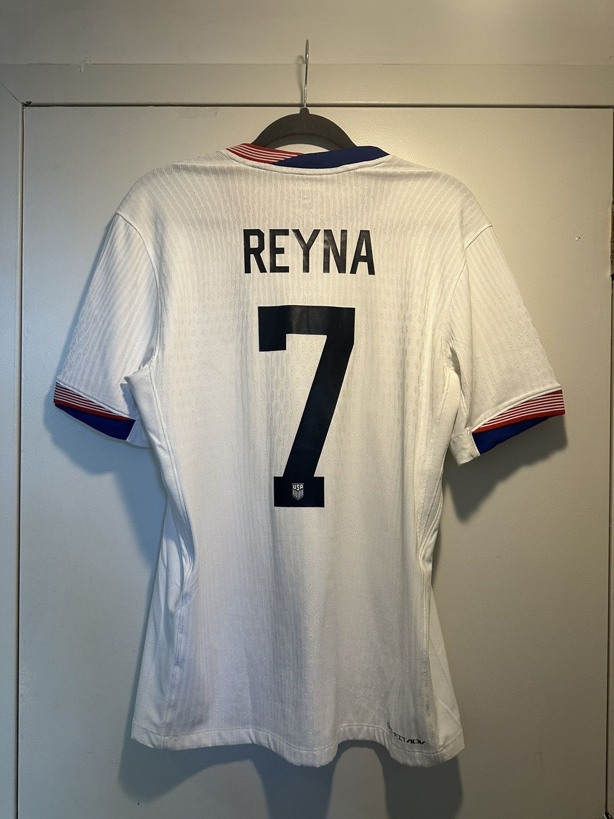 NWOT Authentic 2024/25 USMNT Nike Home Reyna M ($215 Value)