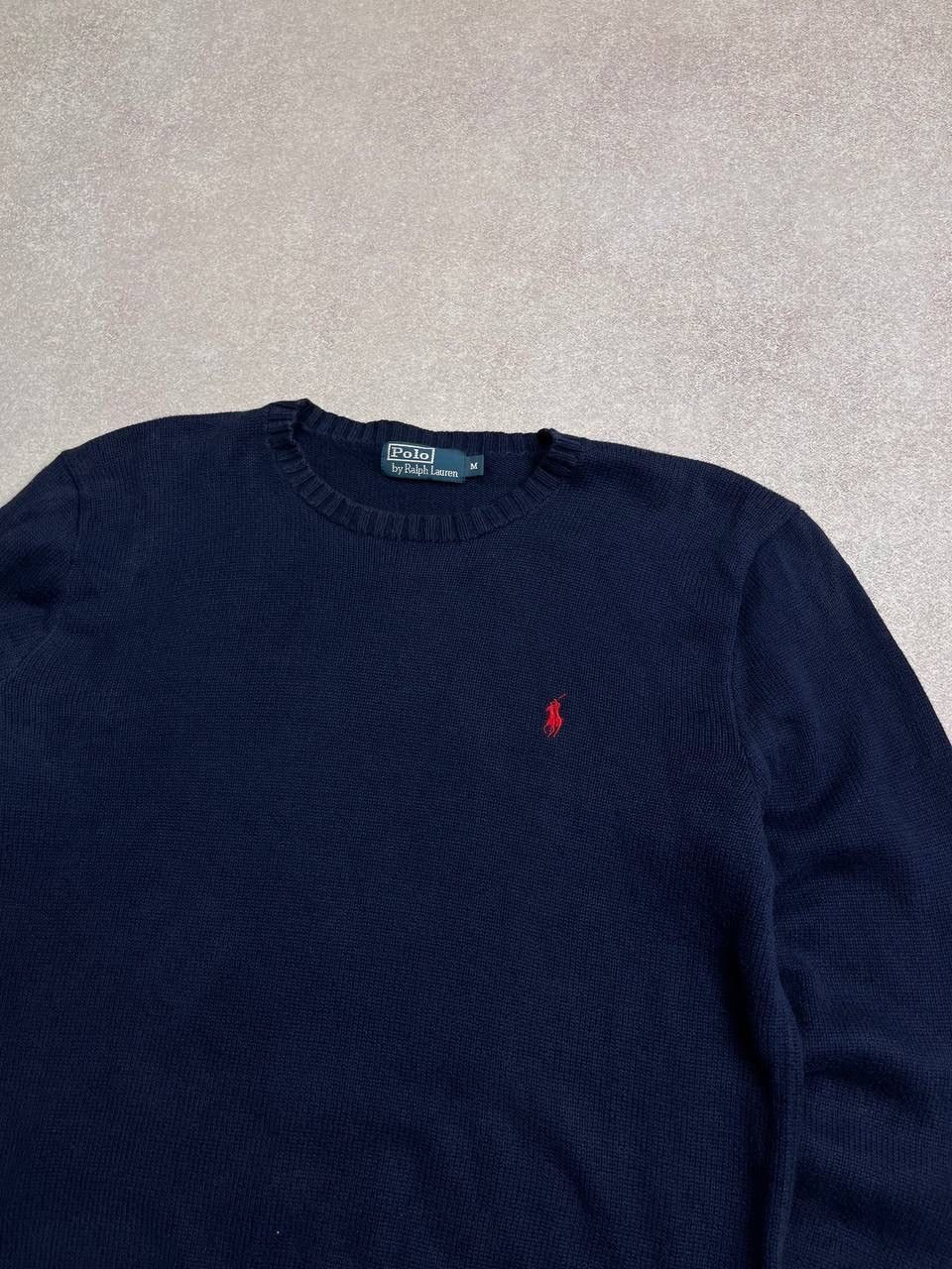 Polo Ralph Lauren × Vintage Vintage Polo Ralph Lauren Heavy Knit Sweater M Size US M / EU 48-50 / 2 - 2 Thumbnail