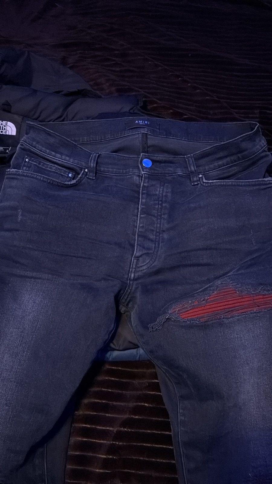 Amiri Black & Red amiri mx1’s Size US 34 / EU 50 - 2 Thumbnail