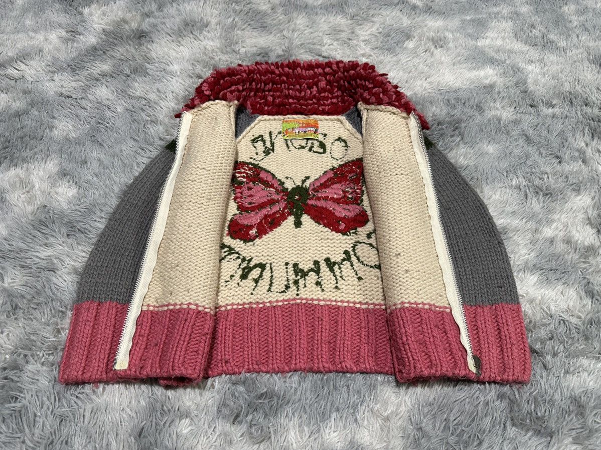Hysteric Glamour 🔥Vintage Ozone Community Butterfly Cowichan Zip Up Sweater Size US S / EU 44-46 / 1 - 10 Thumbnail