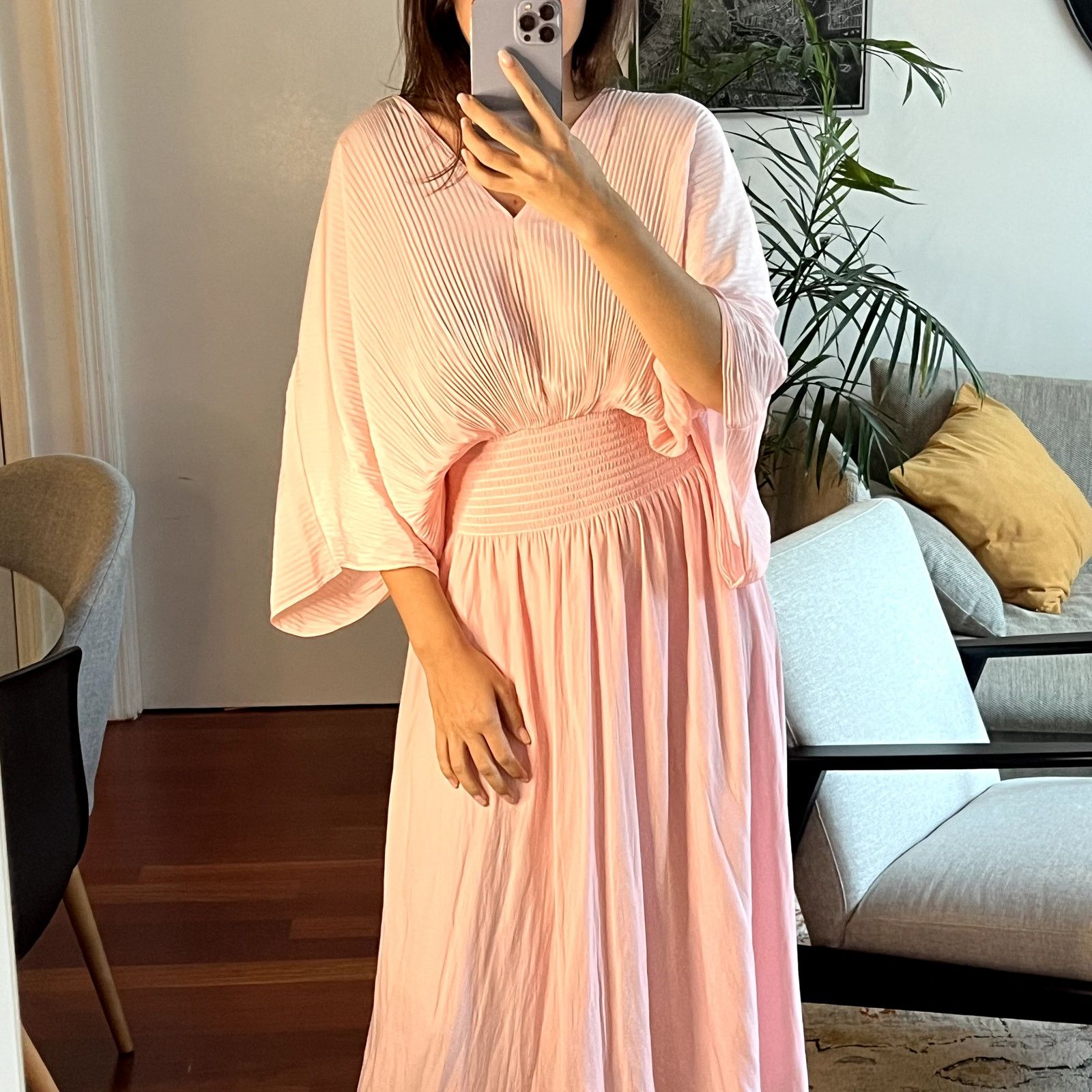 Ramy Brook ramy brook harmoni midi dress candy pink size XS Size XS / US 0-2 / IT 36-38 - 2 Thumbnail