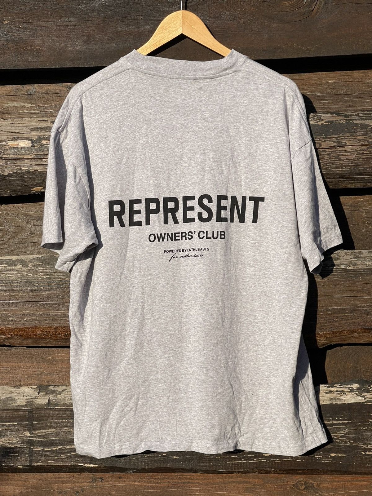 Represent Clo. Represent Owners Club Grey big logo t-shirt Size US M / EU 48-50 / 2 - 2 Thumbnail