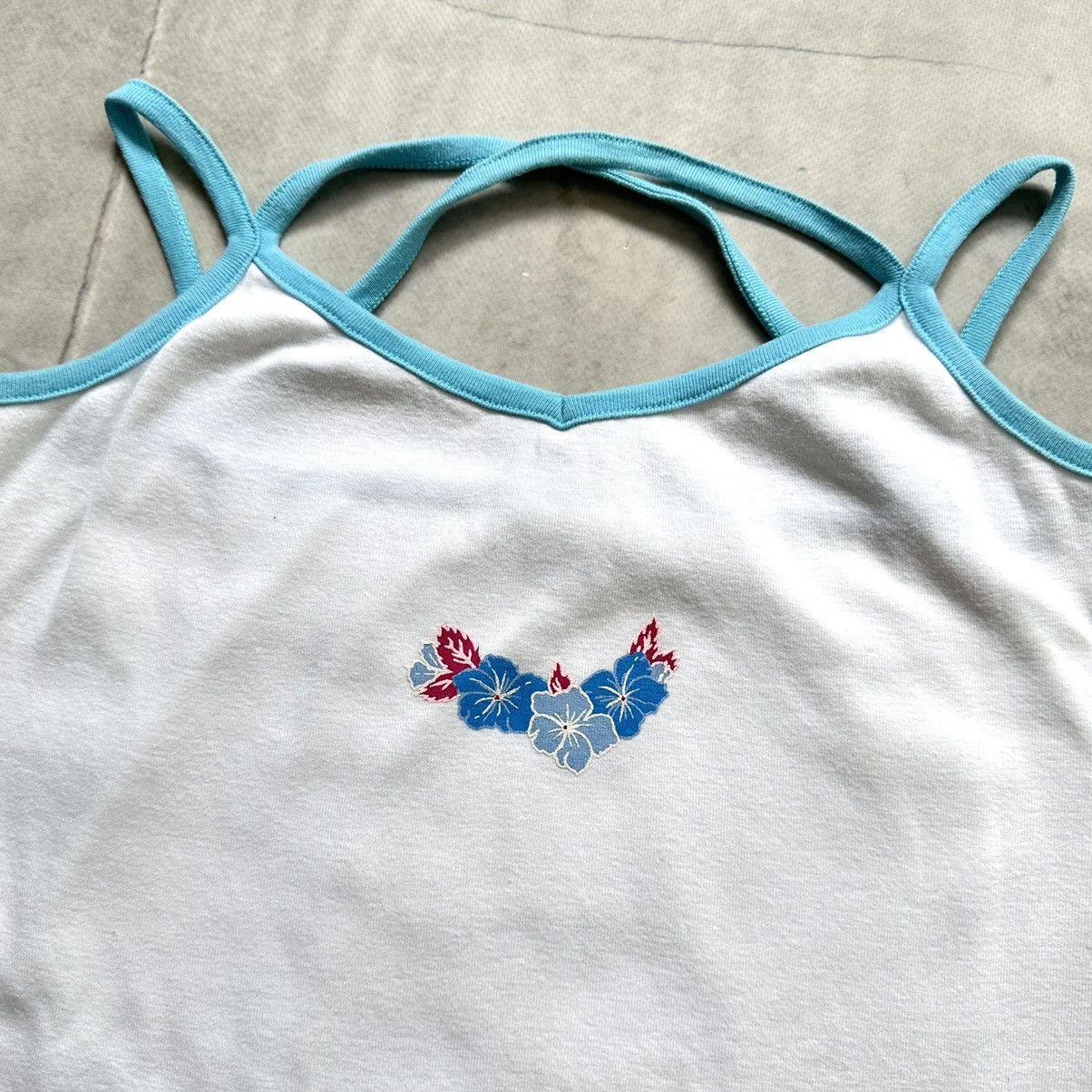 Hysteric Glamour 00s Hawaiian Tank Top Hysteric Glamour Vibe Ed Hardy Style Size S / US 4 / IT 40 - 9 Thumbnail