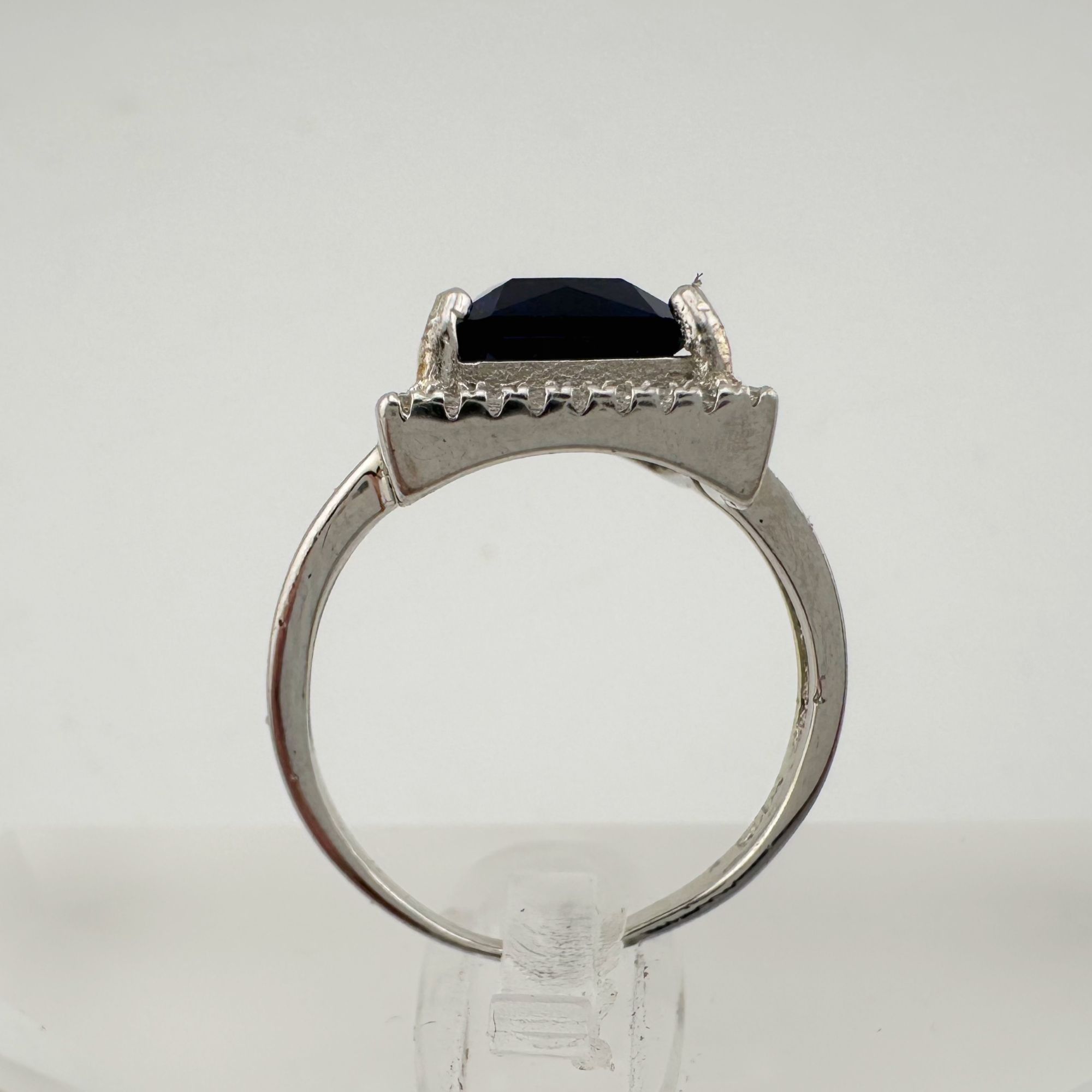 Other 4.10 Carat Lab Created Deep Blue & White Sapphire Ring Size Size ONE SIZE - 8 Thumbnail