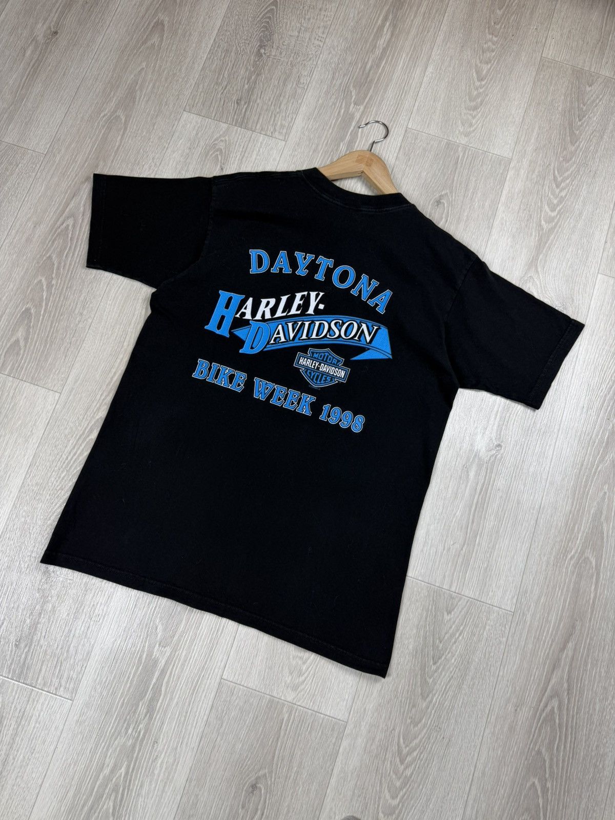 Harley Davidson Vintage Harley Davidson Daytona T-Shirt 1997 Size US L / EU 52-54 / 3 - 9 Thumbnail