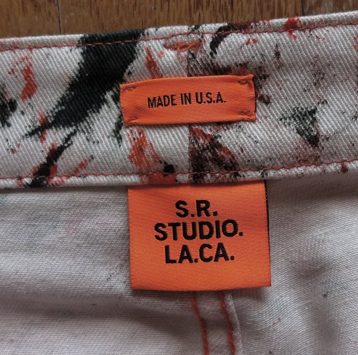 Sterling Ruby S.R. STUDIO. LA. CA. WOMEN’S HAND-DYED SOTO RAVER PANTS Size 27" / US 4 / IT 40 - 5 Thumbnail