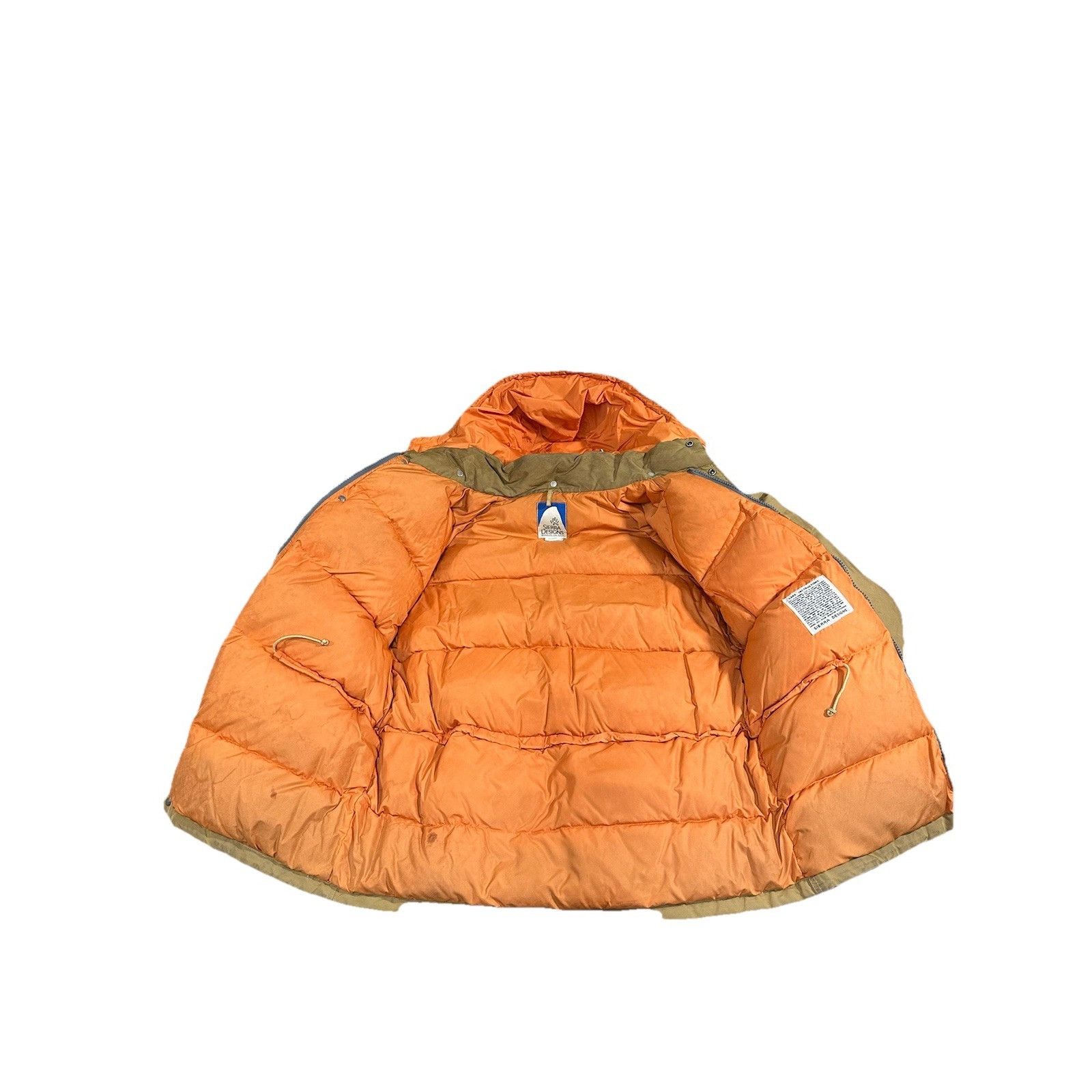 Sierra Designs Vintage Sierra Designs Jacket Mens Beige Puffer Goose Down O Size US L / EU 52-54 / 3 - 3 Thumbnail
