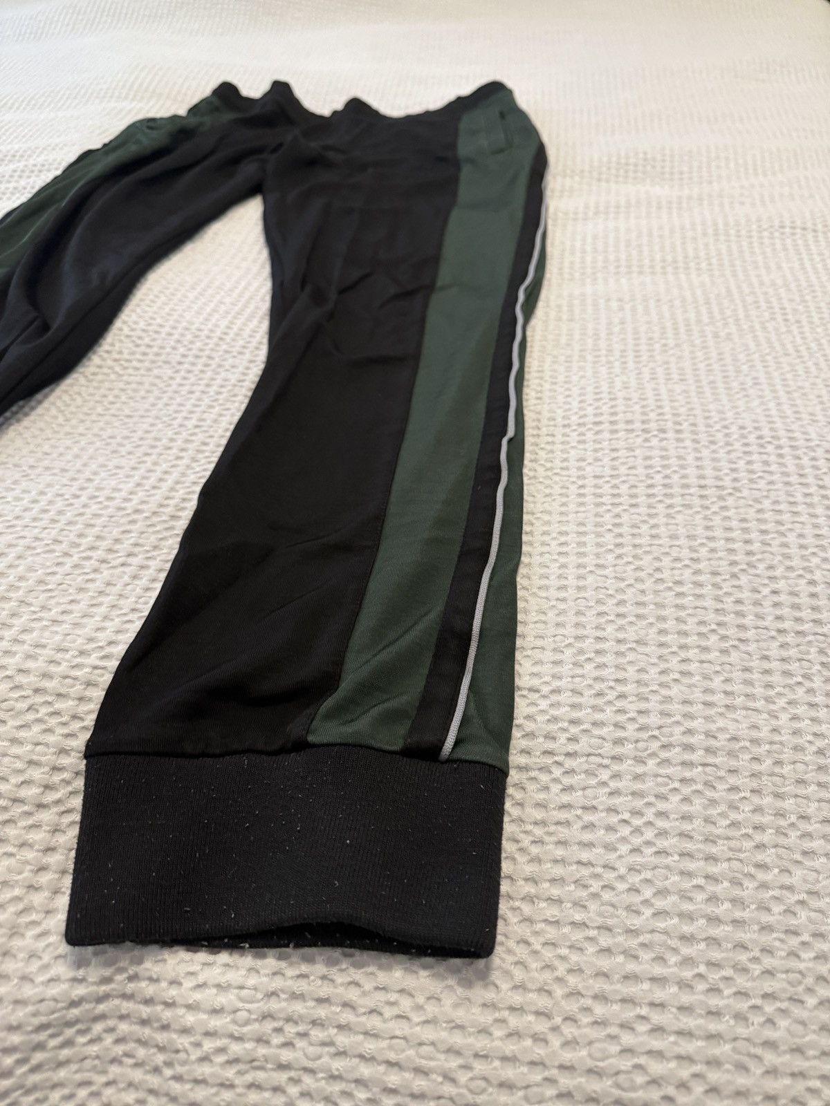 Lanvin LANVIN sweatpants trousers - pin stripe - black green Size US 32 / EU 48 - 2 Thumbnail
