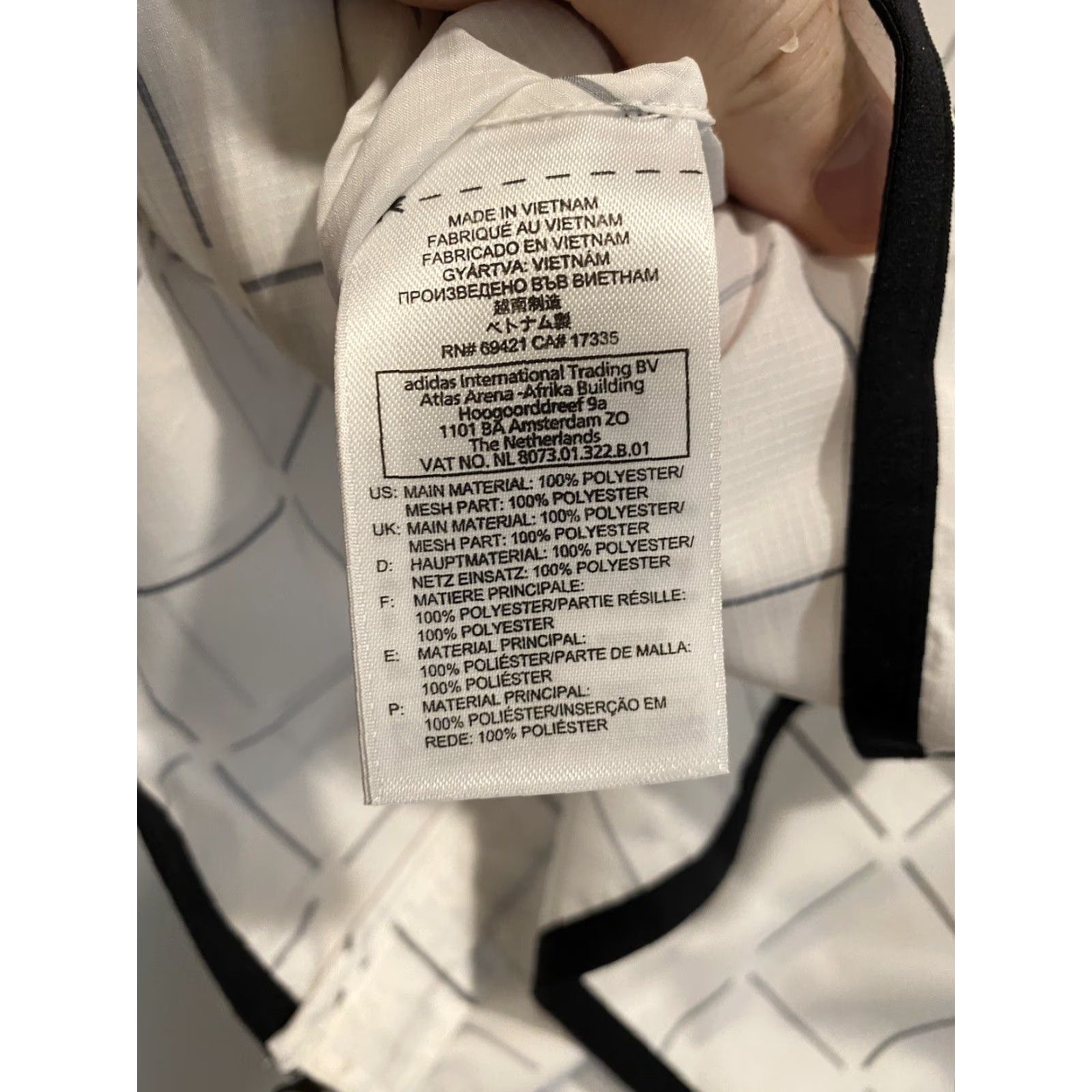 Reebok Womens Reebok CrossFit Full Zip Windbreaker Jacket M Multicolor Activewear Size M Women’s Running Workout Size M / US 6-8 / IT 42-44 - 6 Thumbnail