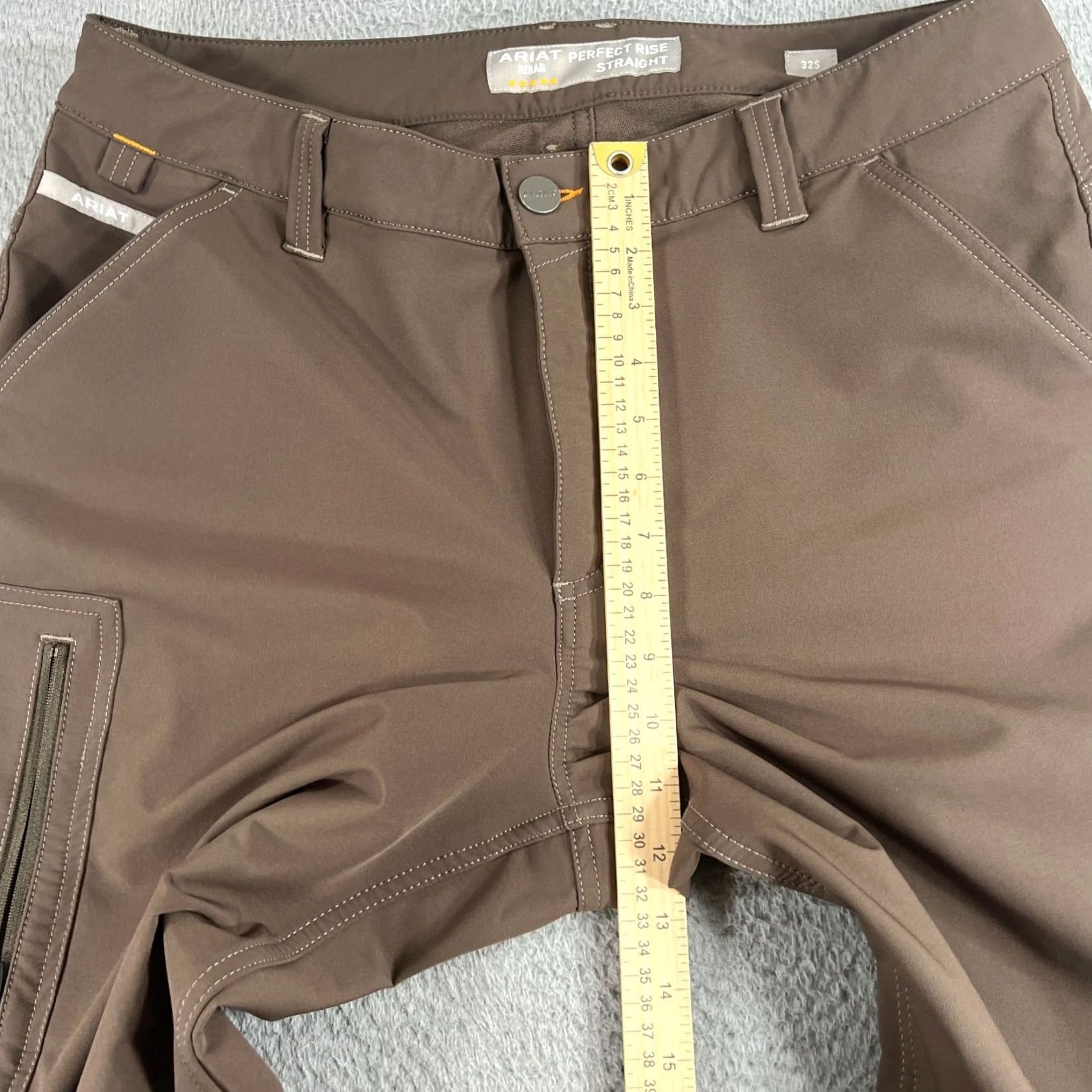 Ariat Ariat Rebar Pants Womens 32 S Brown Perfect Rise Straight Work 35x31 Size 24" / US 00 / IT 34 - 5 Thumbnail