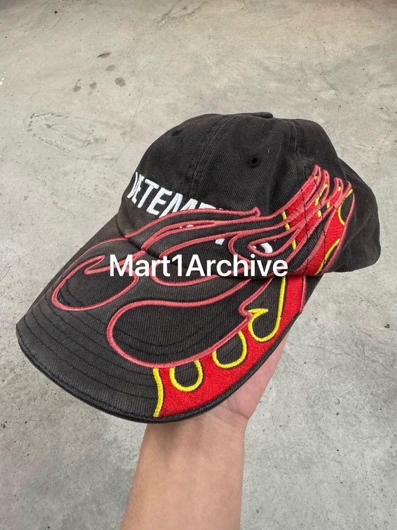 Vetements Vetements Flame embroidered cap 2504-Nextarrow Size ONE SIZE - 3 Thumbnail