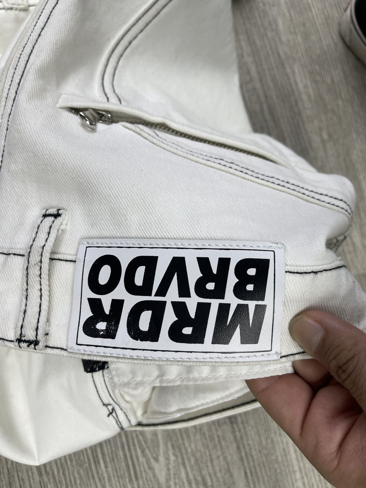 Who Decides War Who Decides War “bridgetown” jeans (white) Size US 30 / EU 46 - 5 Thumbnail